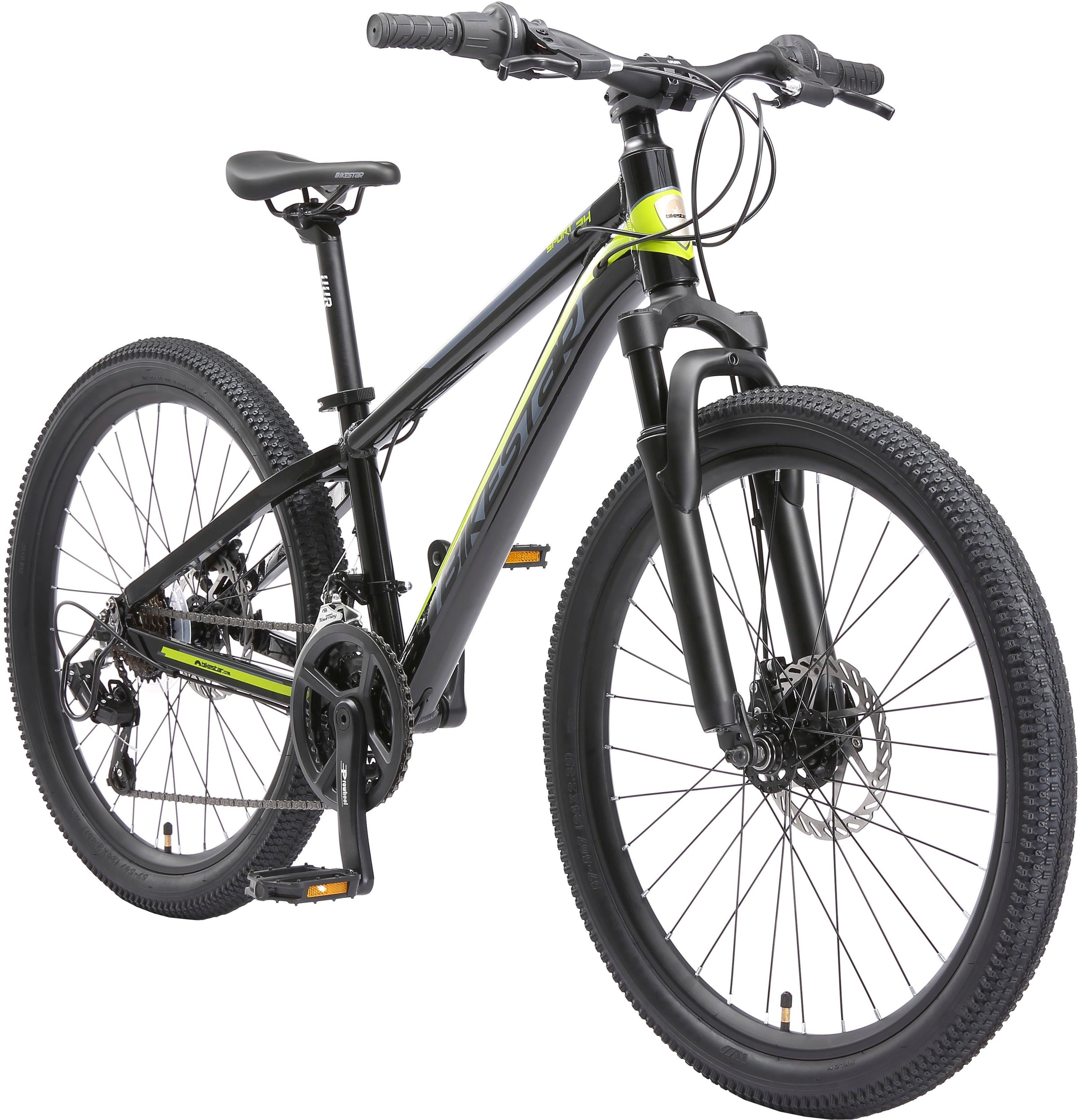 Bikestar Jugendfahrrad, 21 Gang, Shimano, RD-TY21 Schaltwerk, Kettenschaltung