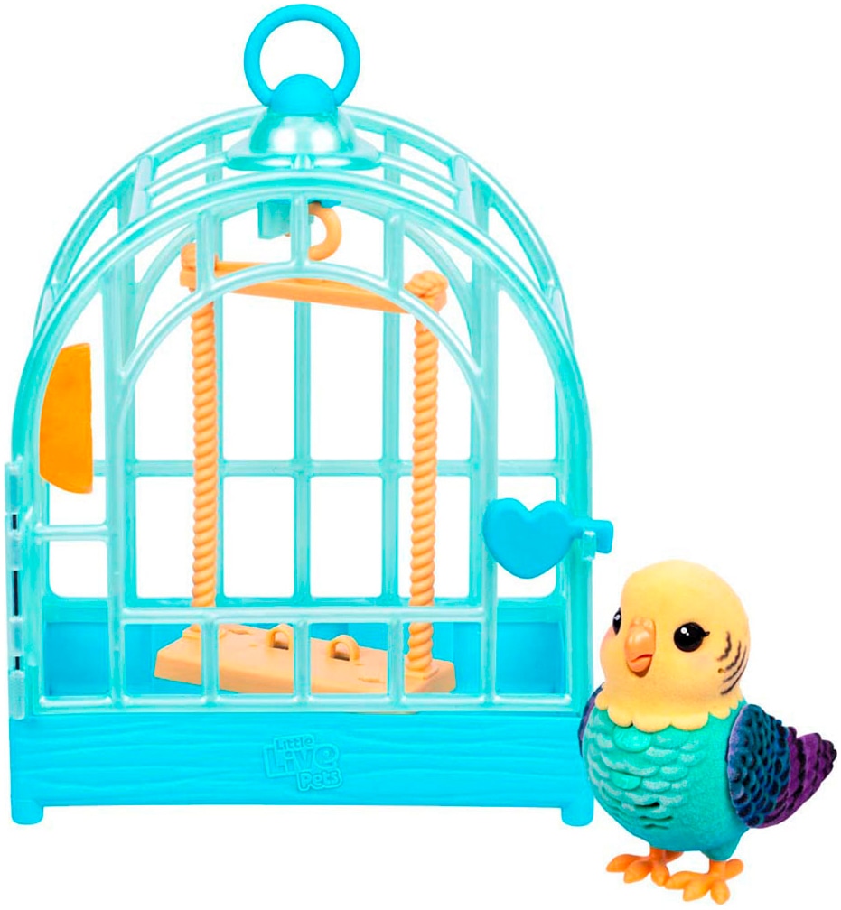 Moose Spielfigur »Little Live Pets, My Really Real Bird mit Vogelkäfig - Indie«