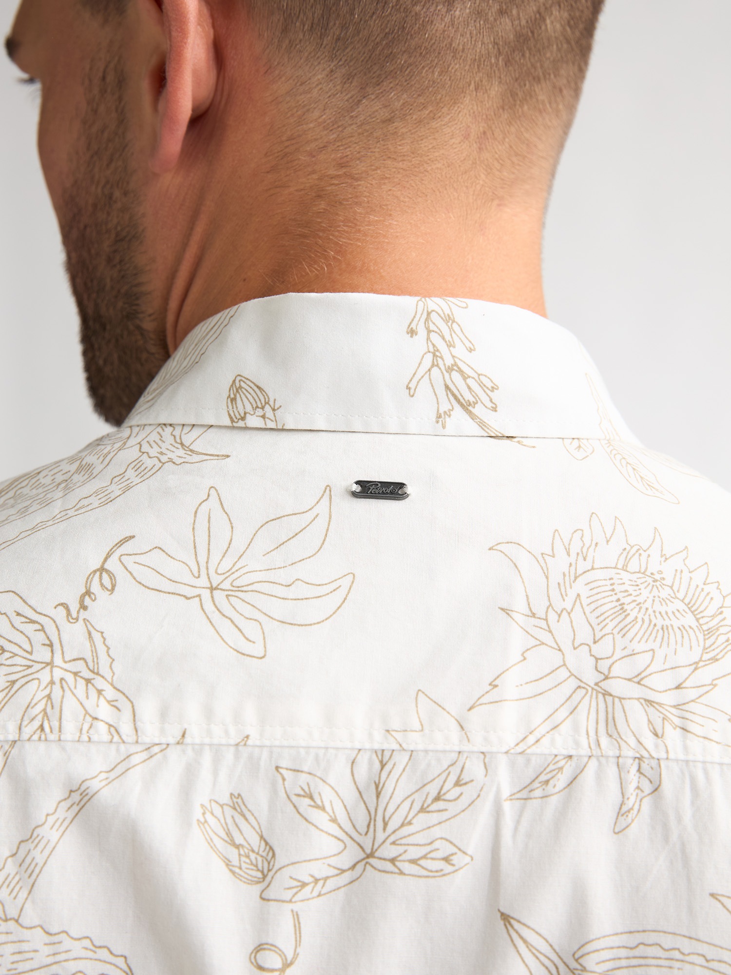 Petrol Industries Kurzarmhemd "Men Shirt Short Sleeve AOP" mit All-Over Pri günstig online kaufen