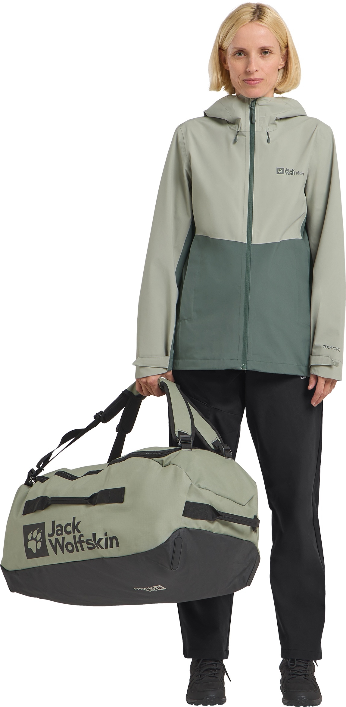 Jack Wolfskin Outdoorjacke »WEILTAL 2L JKT W«, mit Kapuze