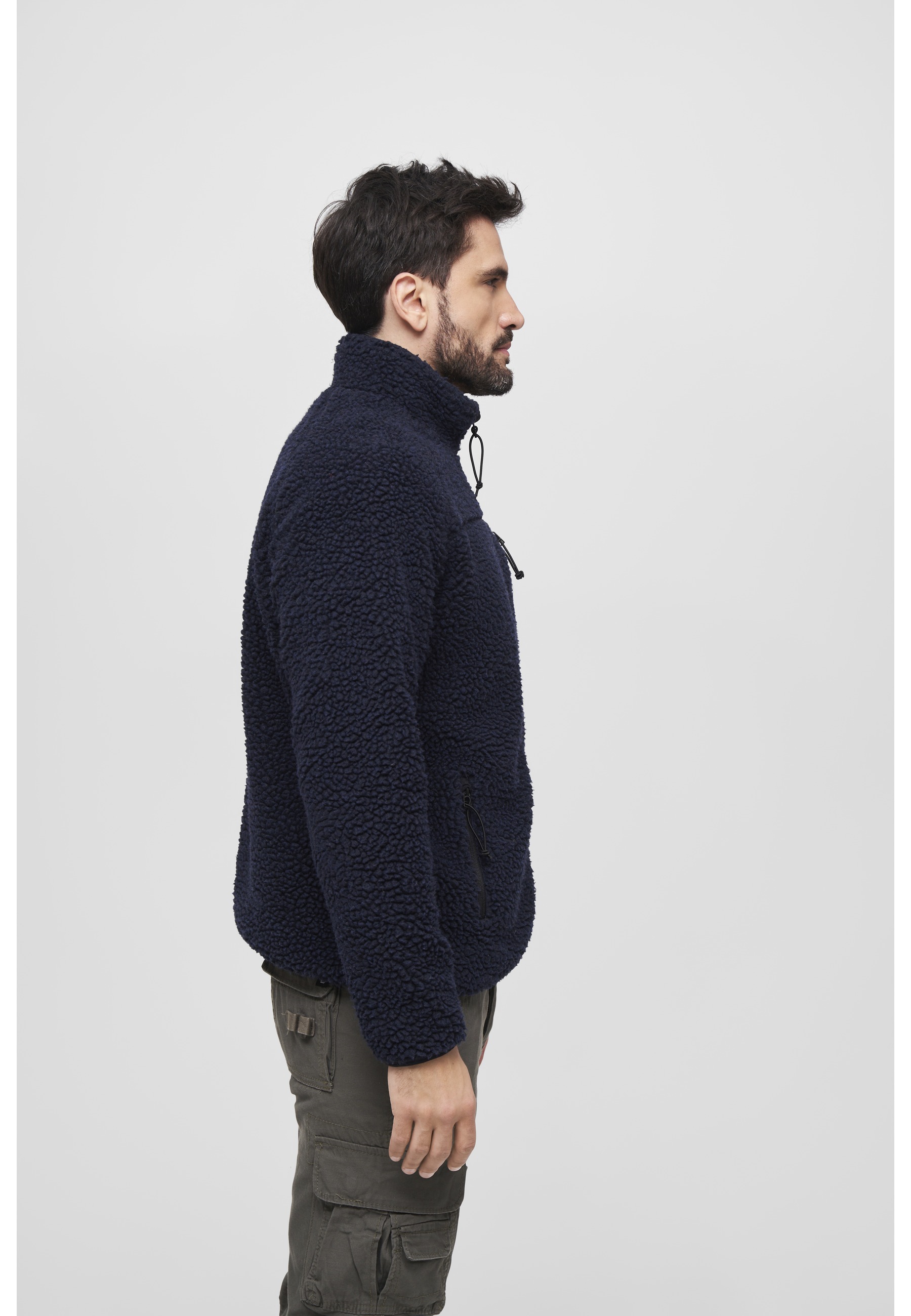 Brandit Allwetterjacke »Brandit Herren Teddyfleece Jacket« 1 Stk. tlg. ohne Kapuze