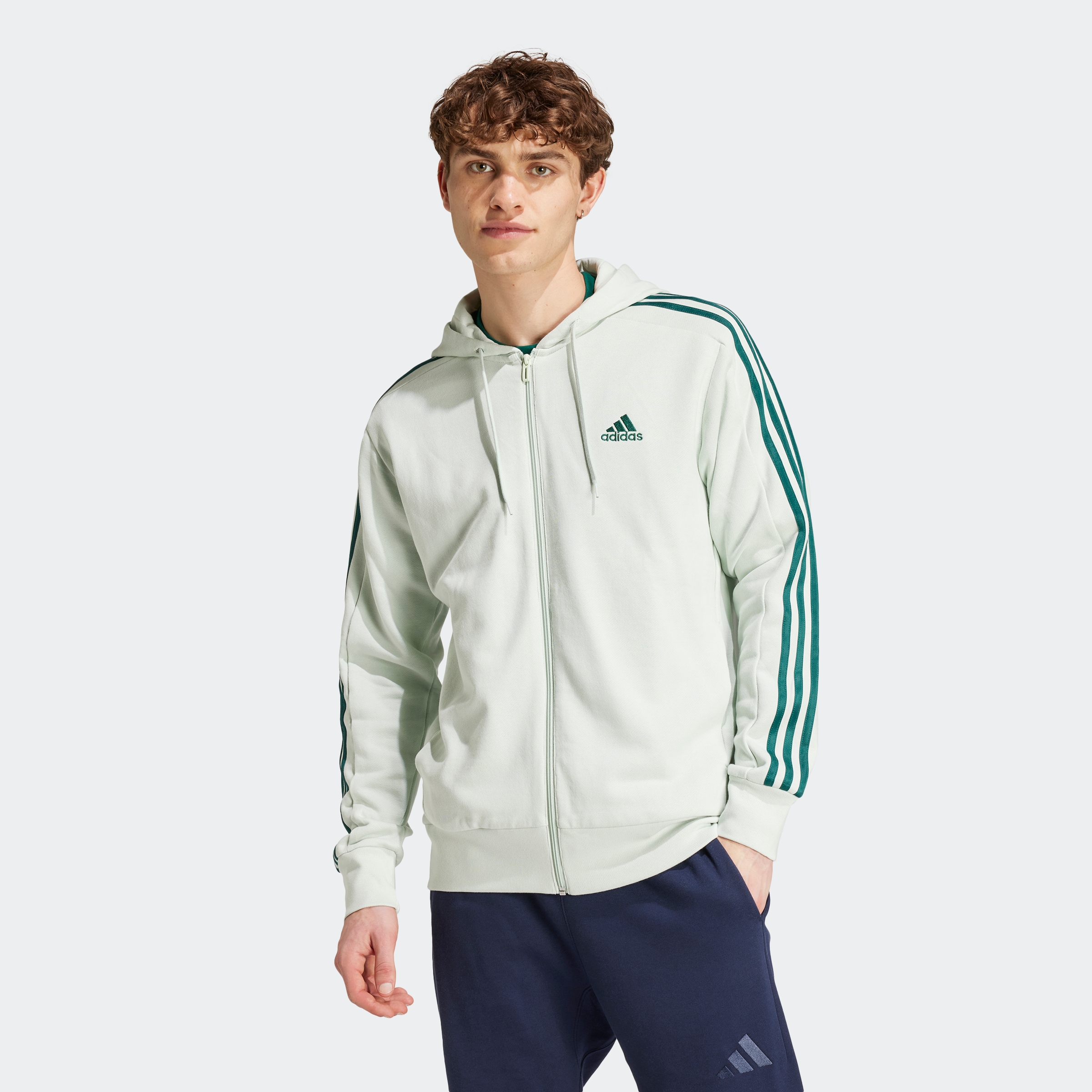 adidas Sportswear Kapuzensweatjacke "M 3S FT FZ HD" günstig online kaufen