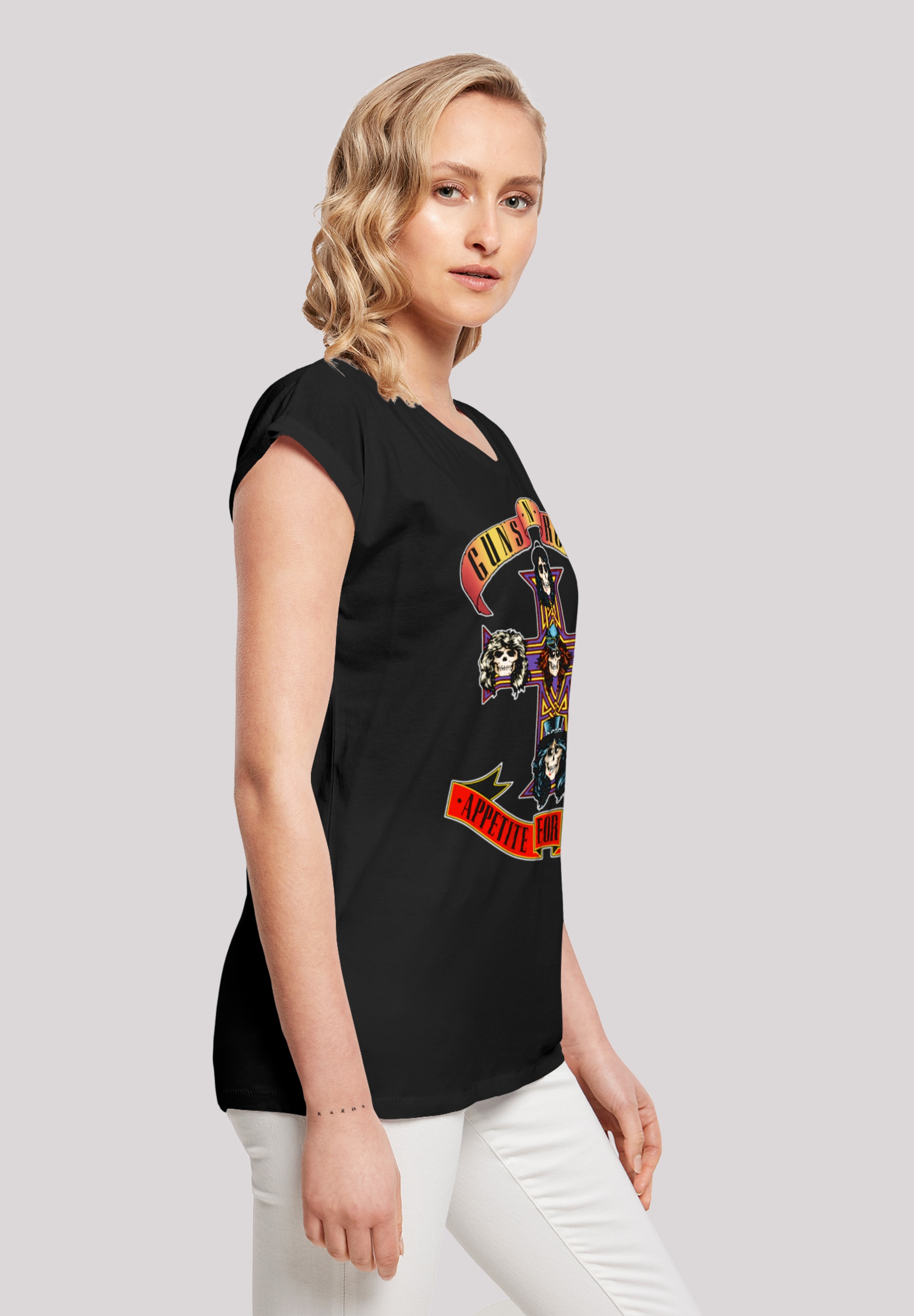 F4NT4STIC T-Shirt »Guns 'n' Roses Band Appetite For Destruction«, Print