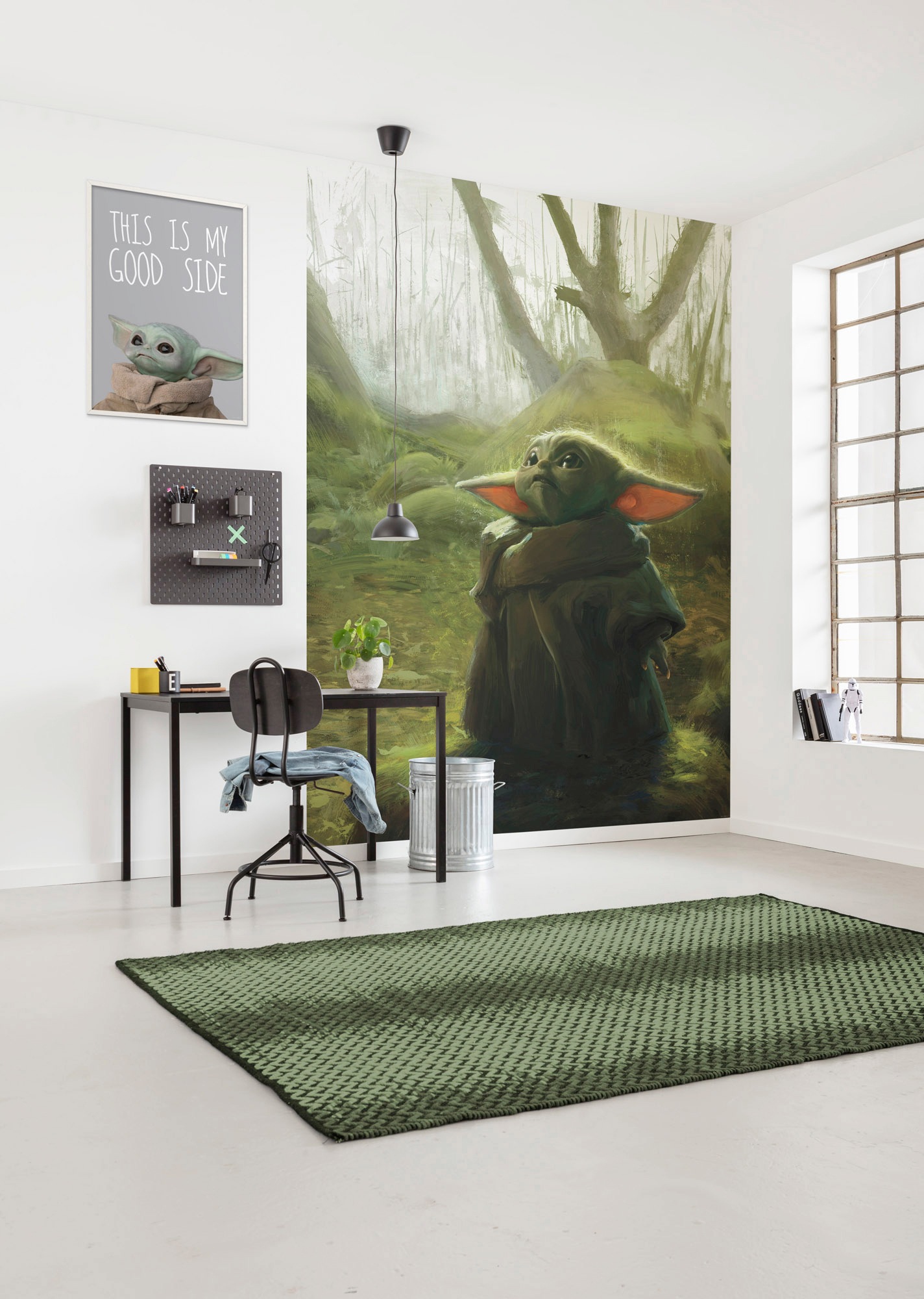 Papier Peint - Mandalorian Grogu Acrylic 200x280cm - Intissé,