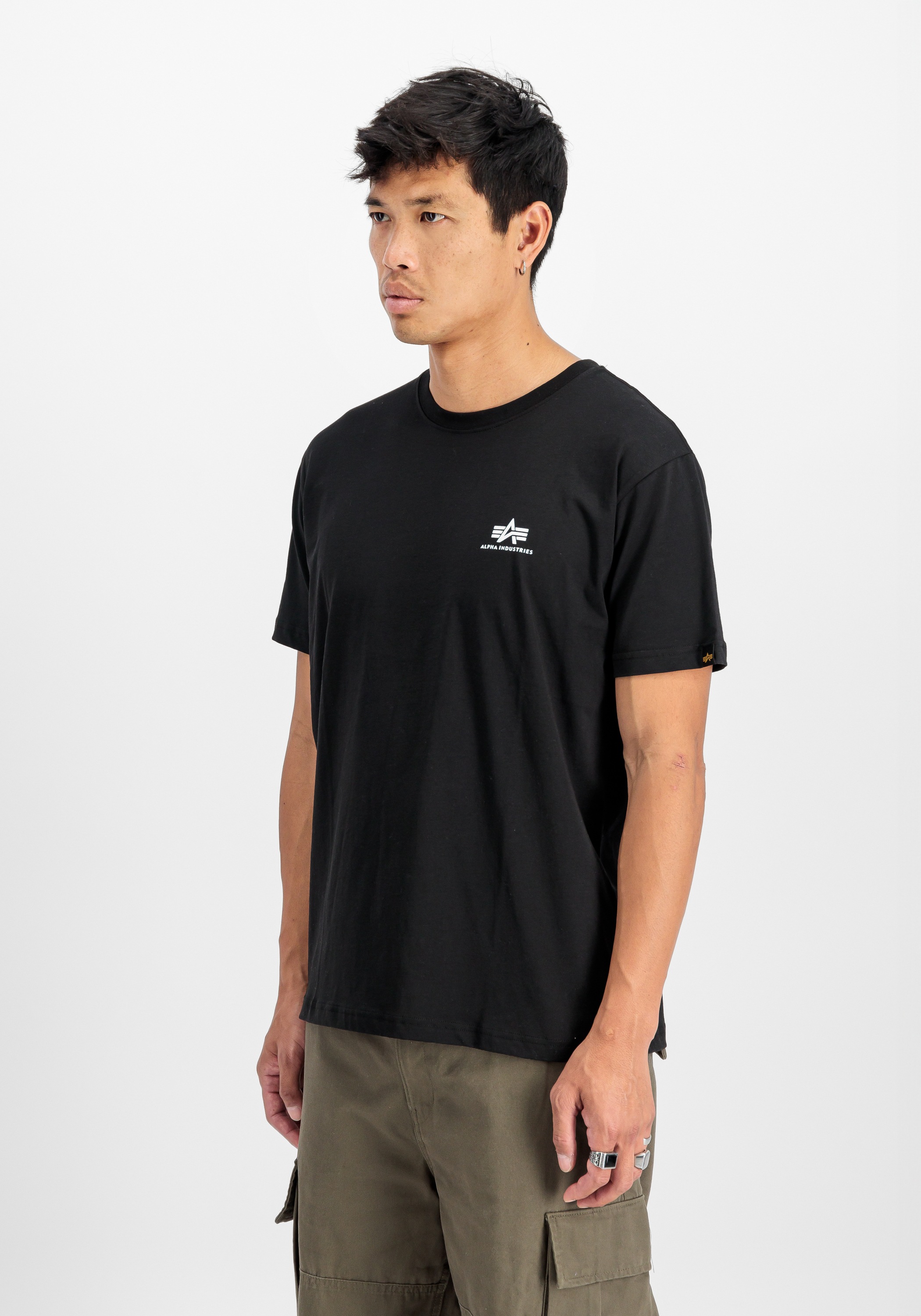 Alpha Industries T-Shirt »Alpha Industries Men - T-Shirts Basic T-Shirt SL«
