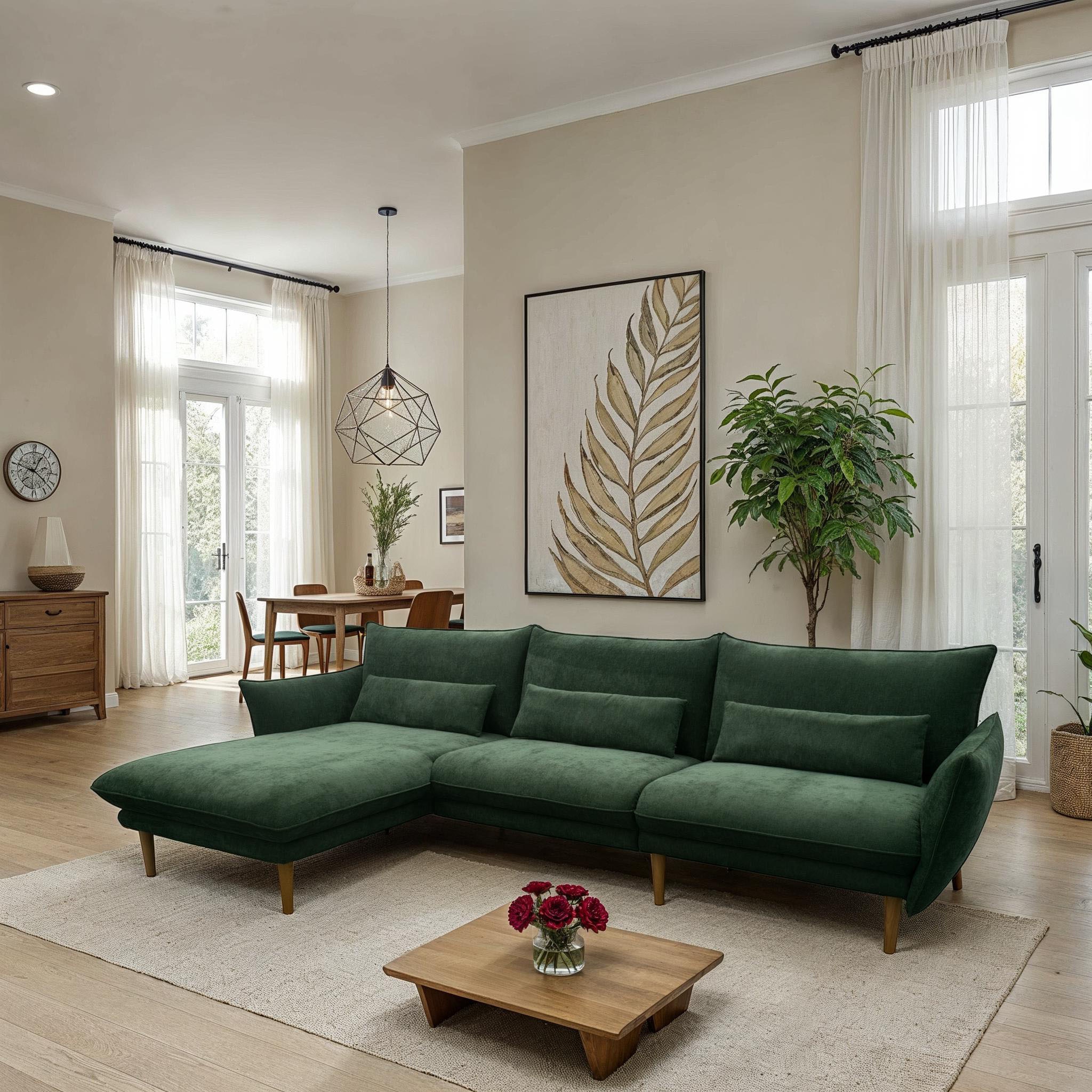 DOMO collection Ecksofa »100 032«