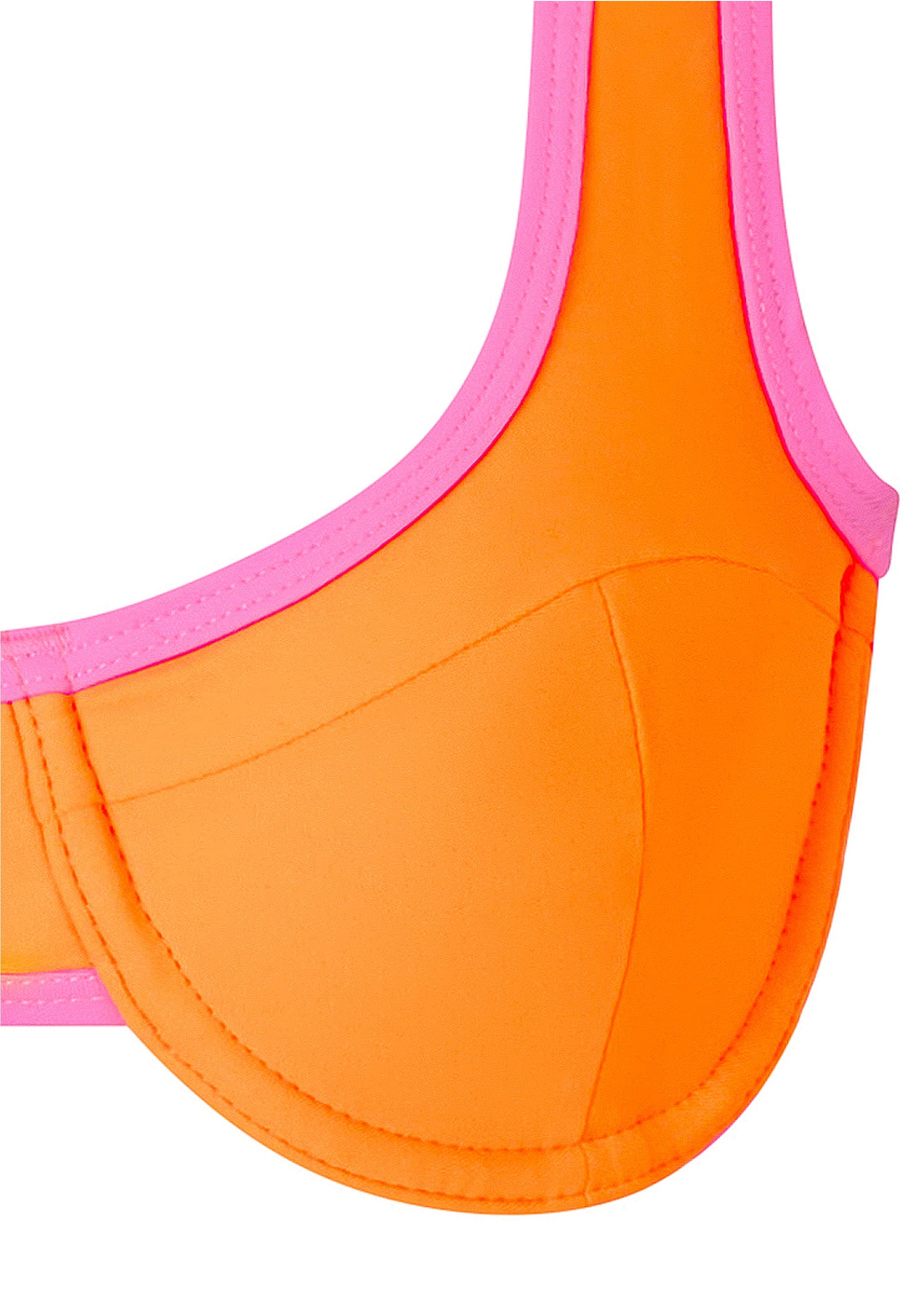 Moda Minx Triangel-Bikini-Top 1 Stk. tlg. im Kontrast-Design