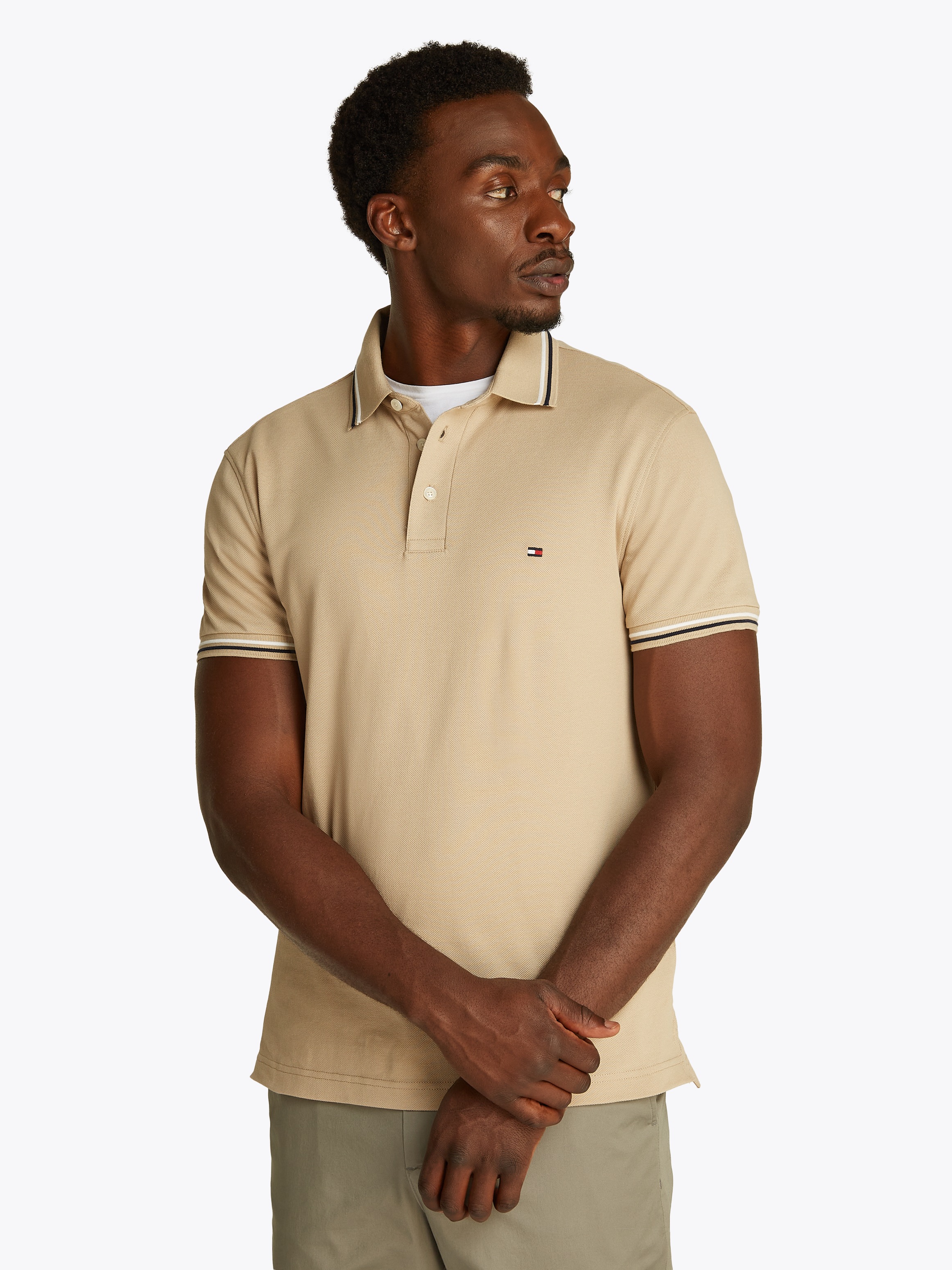 Tommy Hilfiger "TOMMY TIPPED SLIM POLO" günstig online kaufen