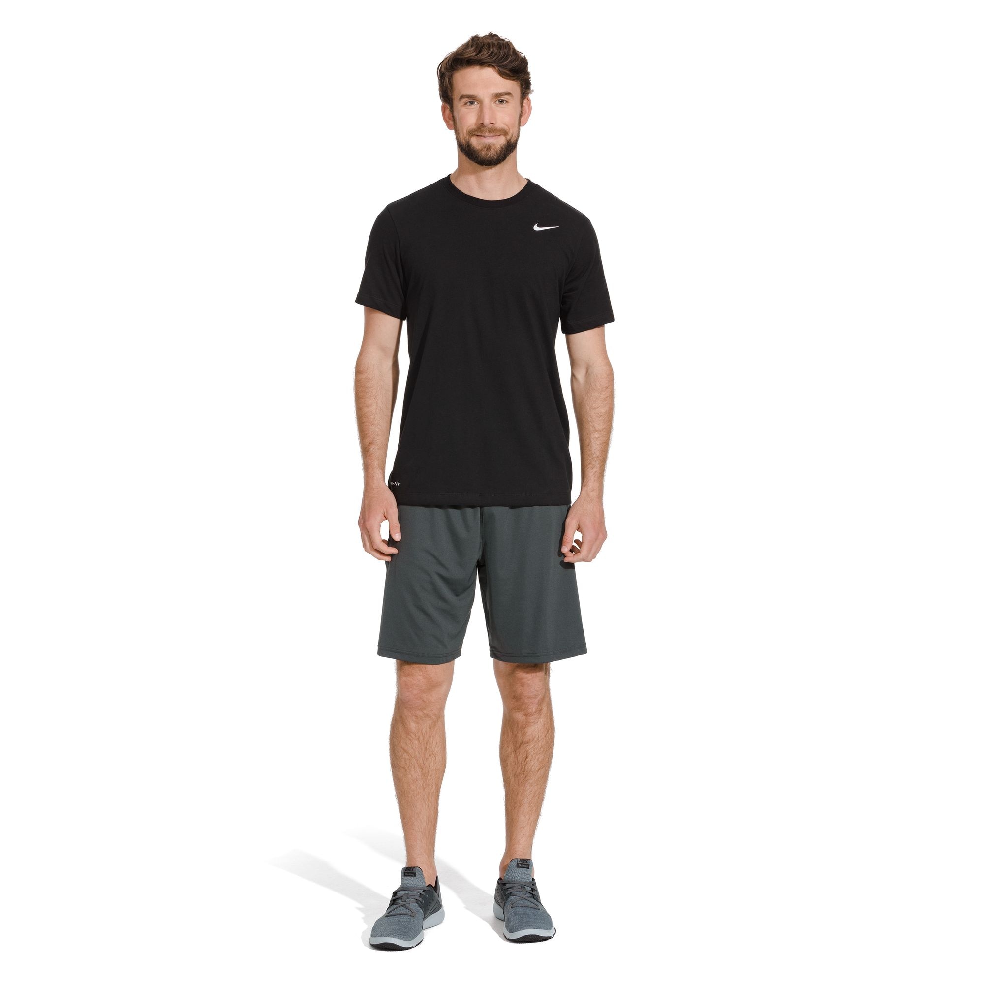 Nike T-Shirt »Nike Dri-FIT Men's Fitness T-Shirt« Kurzarm, Rundhalsausschnitt