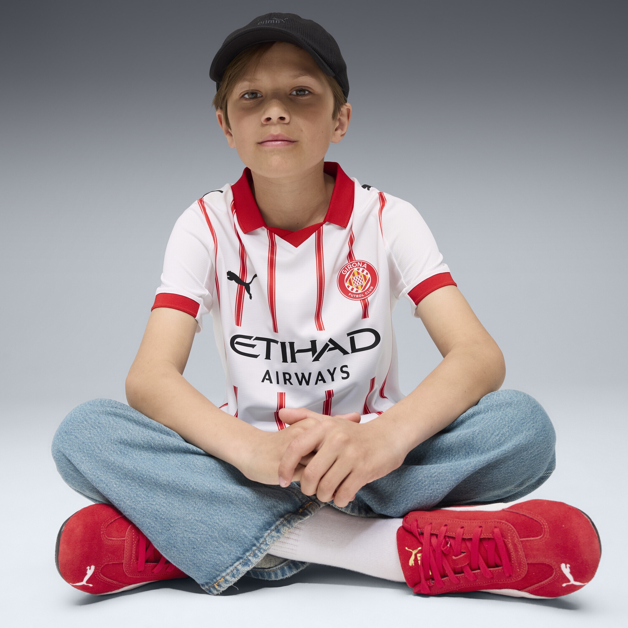PUMA Poloshirt »Girona FC 25/26 Heimtrikot Jugendliche«