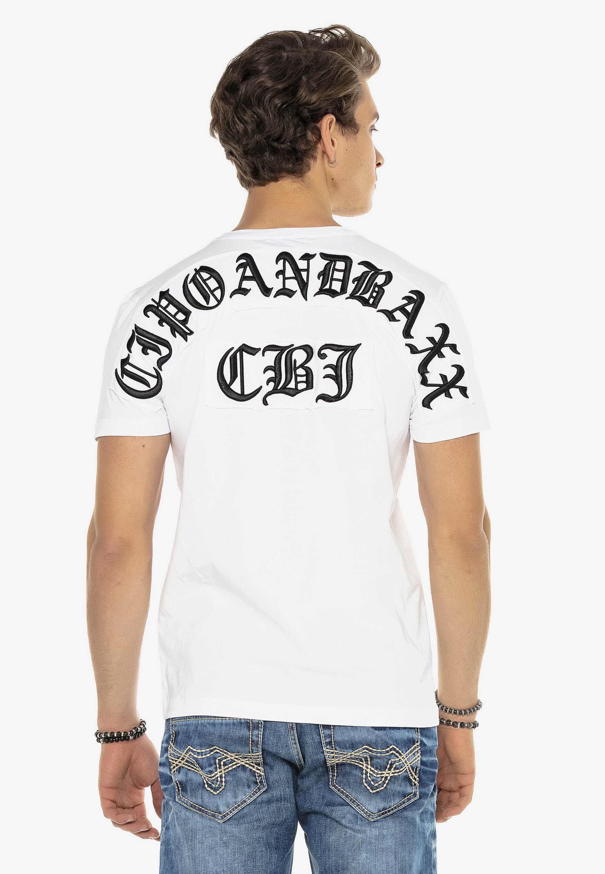 Thumbnail - Cipo & Baxx T-Shirt "Markenschriftzug" Cooles Motiv als Eyecatcher