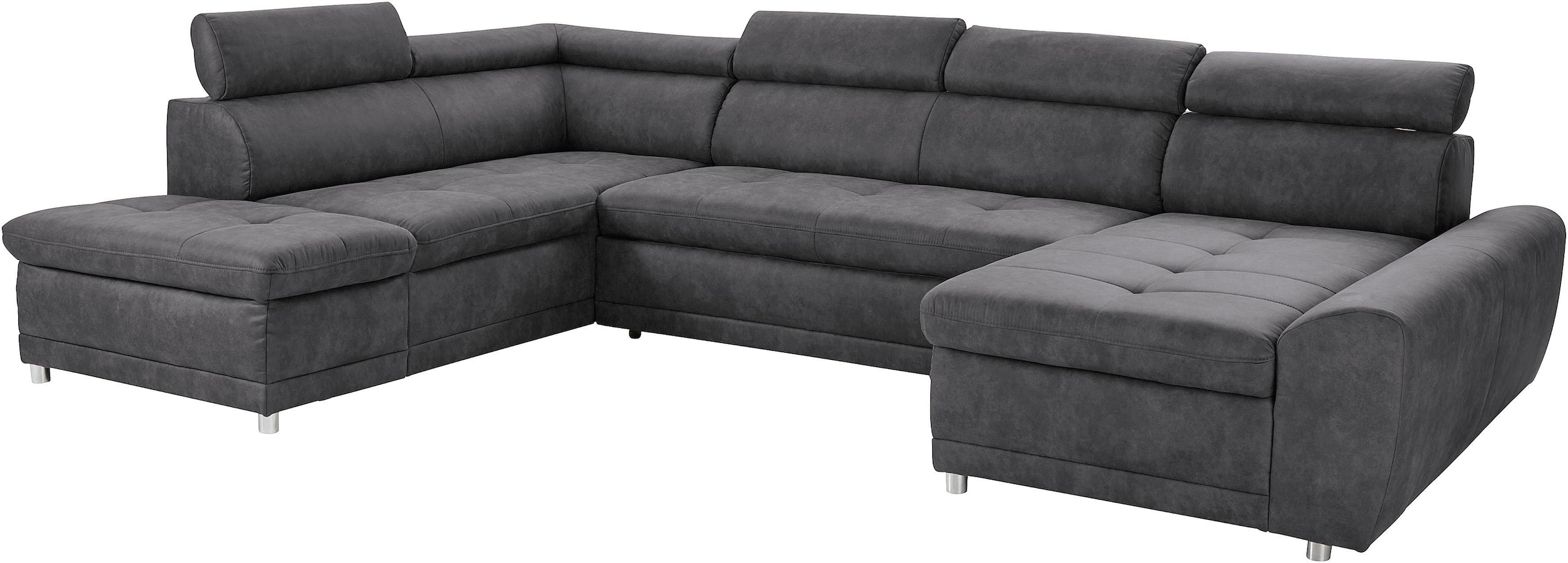 sit&more Wohnlandschaft »Riva U-Form«, wahlweise mit Bettfunktion