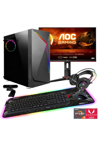 Hyrican Gaming-PC-Komplettsystem »Onyx SET02352, Gaming-Headset, Mauspad und Full HD... kaufen