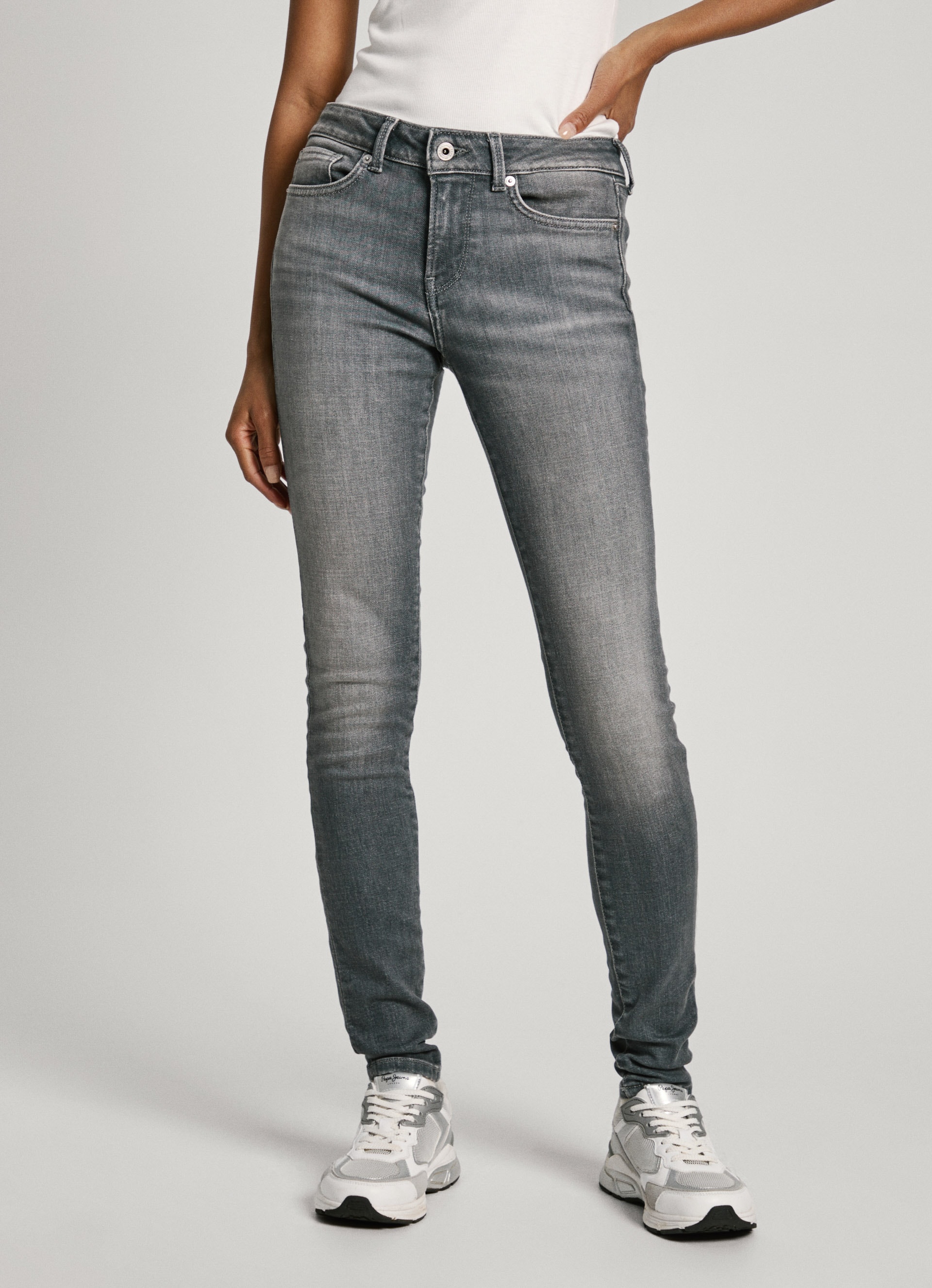 Pepe Jeans Skinny-fit-Jeans "SKINNY JEANS LW", in verschiedenen Waschungen