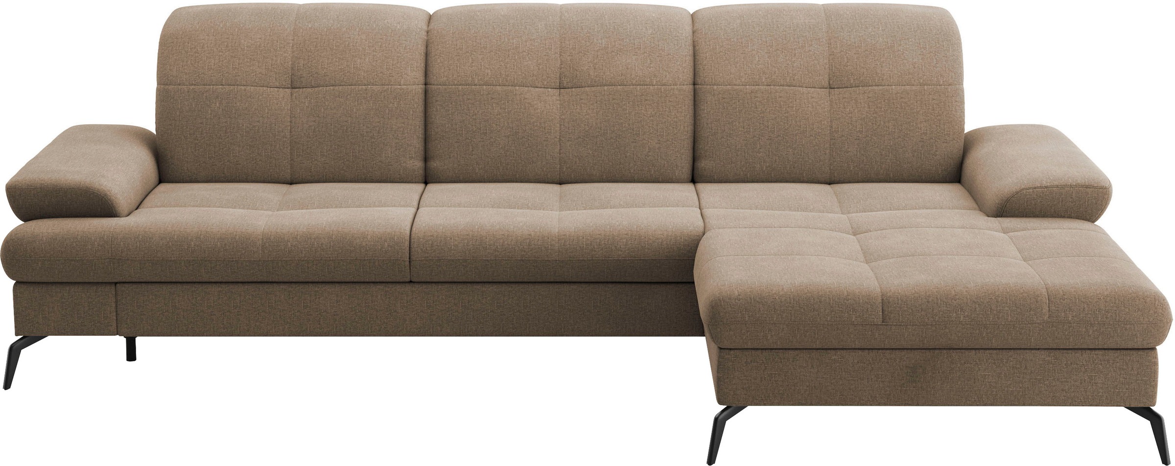 sit&more Ecksofa "Amica, L-Form, inkl. Sitztiefenverstellung & Armteilverst günstig online kaufen