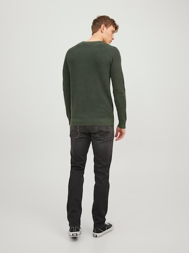 Jack & Jones Rundhalspullover "JJEMATT KNIT CREW NECK NOOS" günstig online kaufen