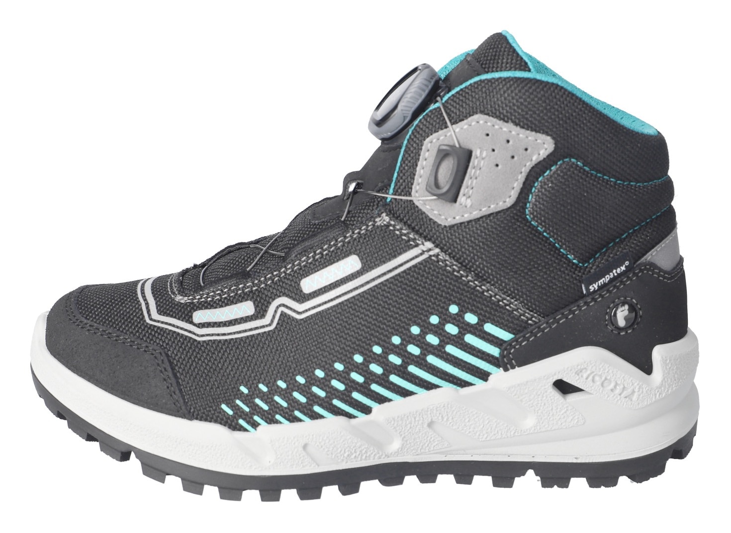 Ricosta Sneaker »Terra WMS: normal«, Schnürschuh mit Sympatex-Membrane, Größenschablone zum Download