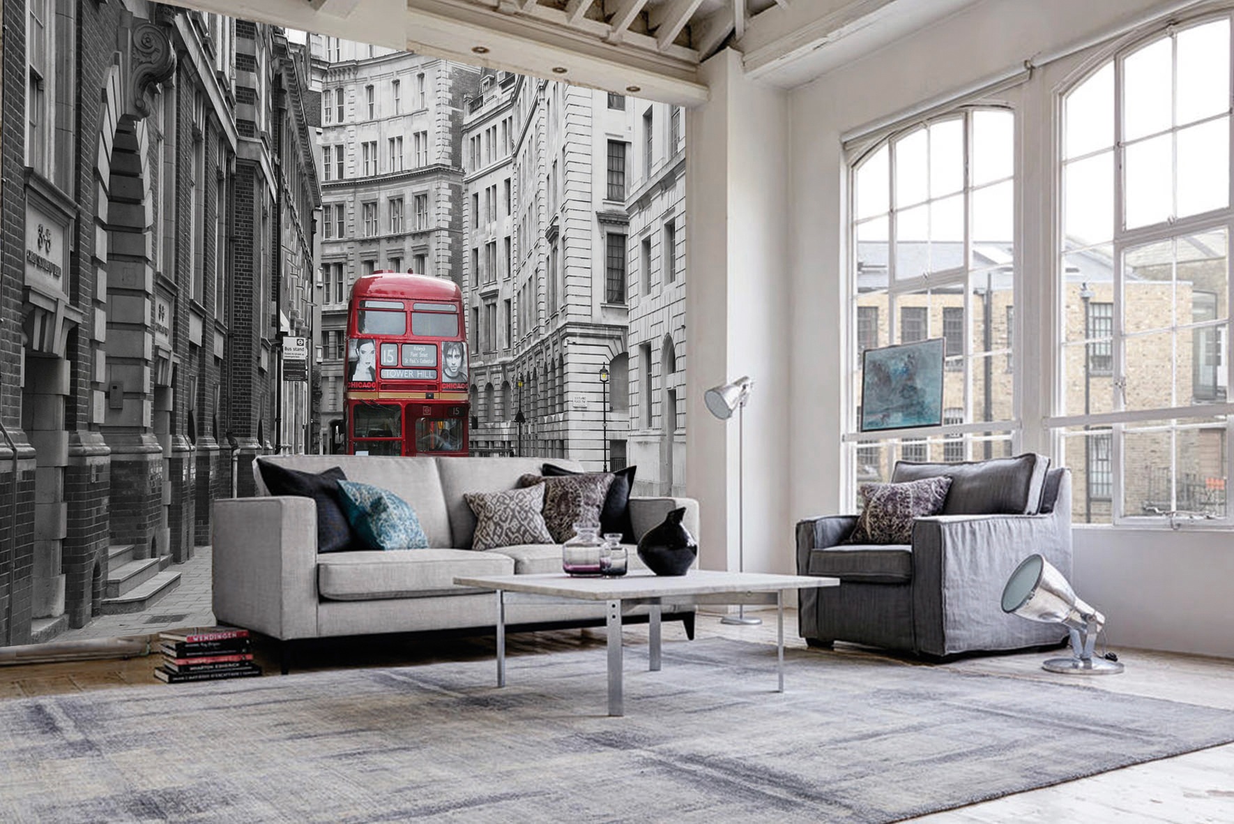 Thumbnail - Papermoon Fototapete "London" glatt