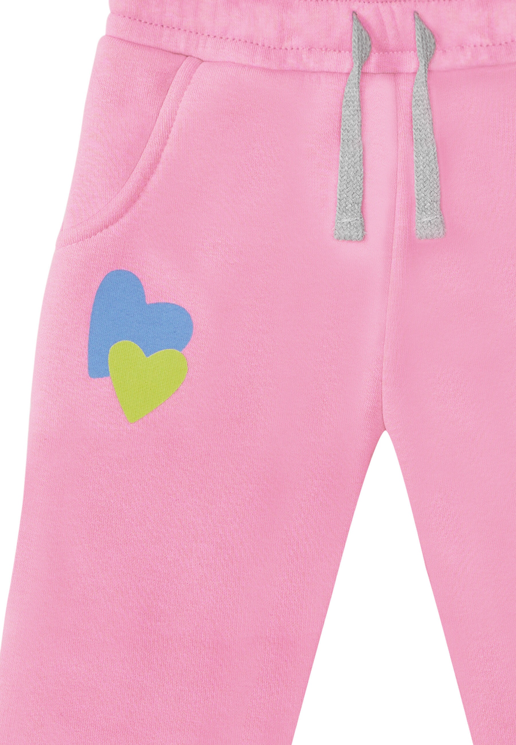 Denokids Hausanzug »Rainbow Cat« 2 Stk. tlg., mit Katzenaufdruck