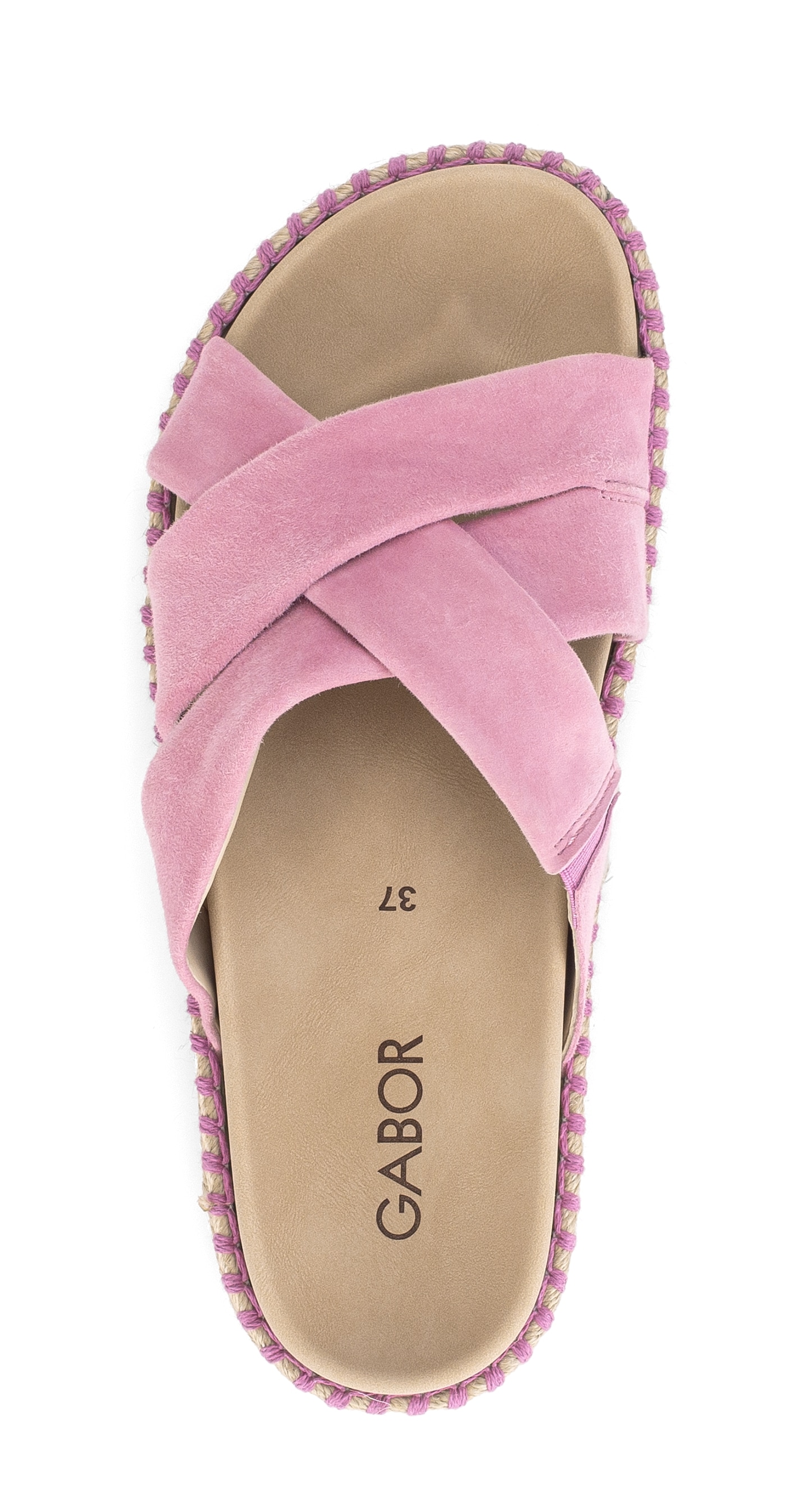 Gabor Pantolette  Plateau, Sommerschuh, Schlupfschuh in modischer Optik