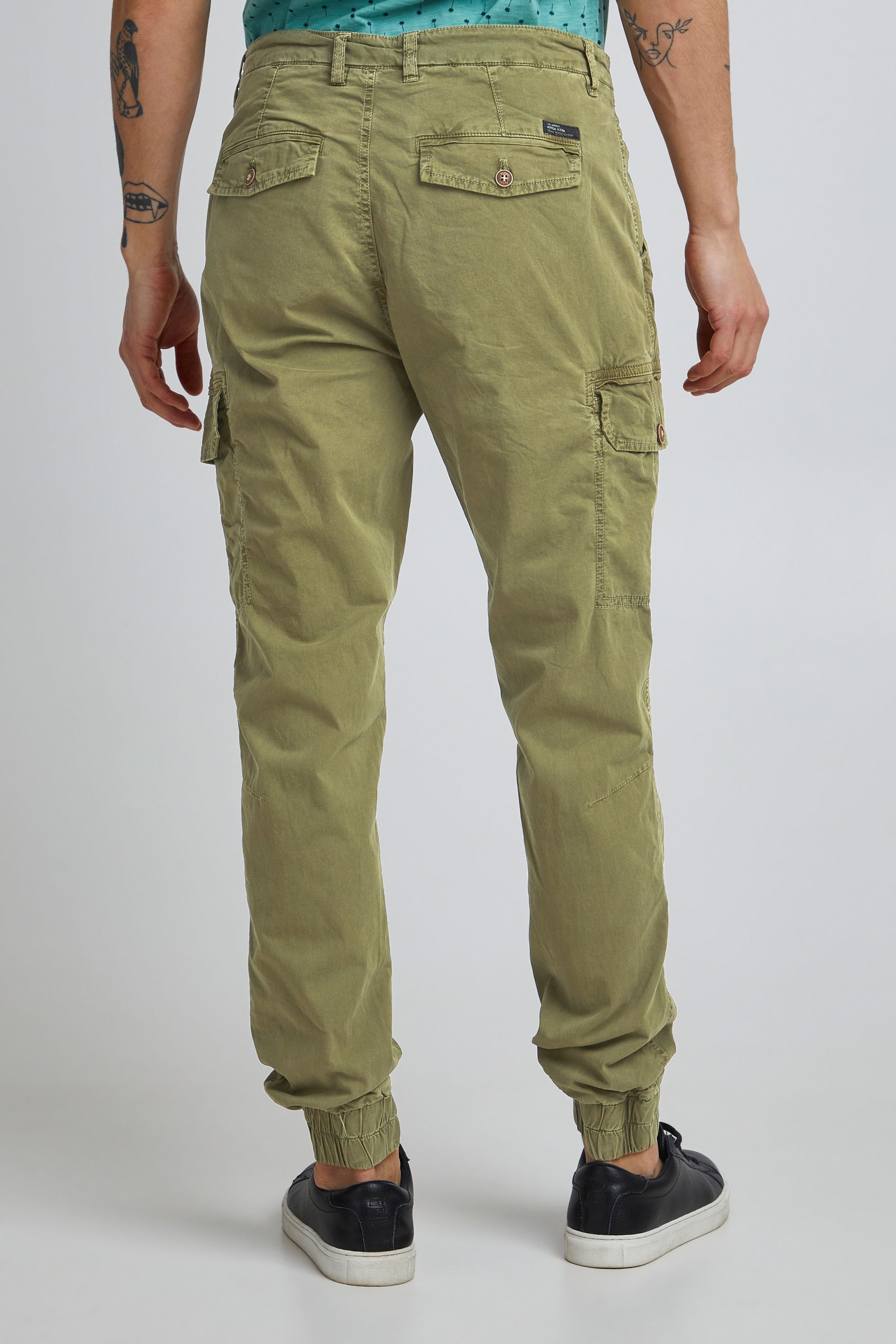 Blend BHNan Cargo Trousers Martini Olive 28 3