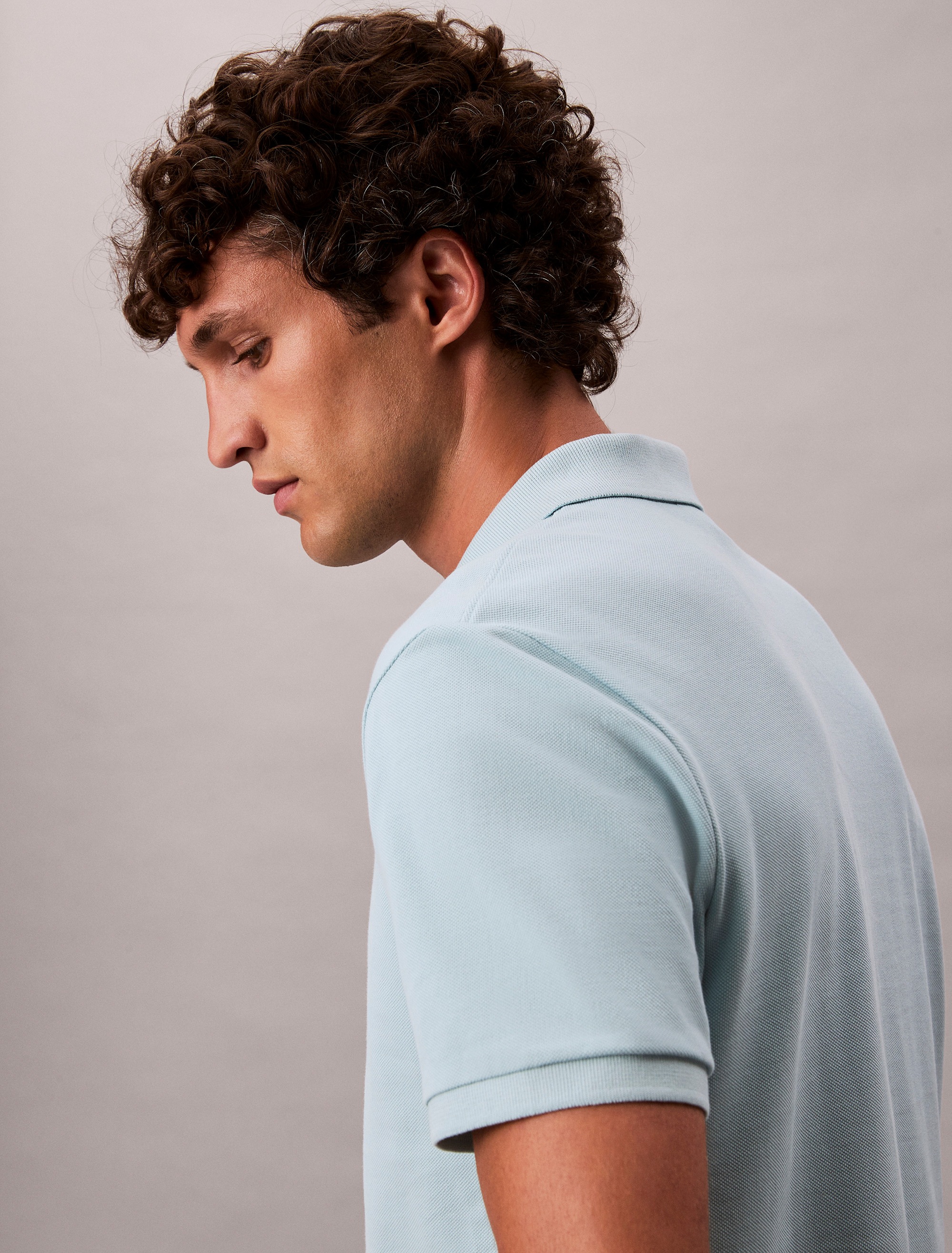 Thumbnail - Calvin Klein Jeans Poloshirt "SS CASUAL PIQUE CLASSIC POLO" Mit Rundhalsausschnitt