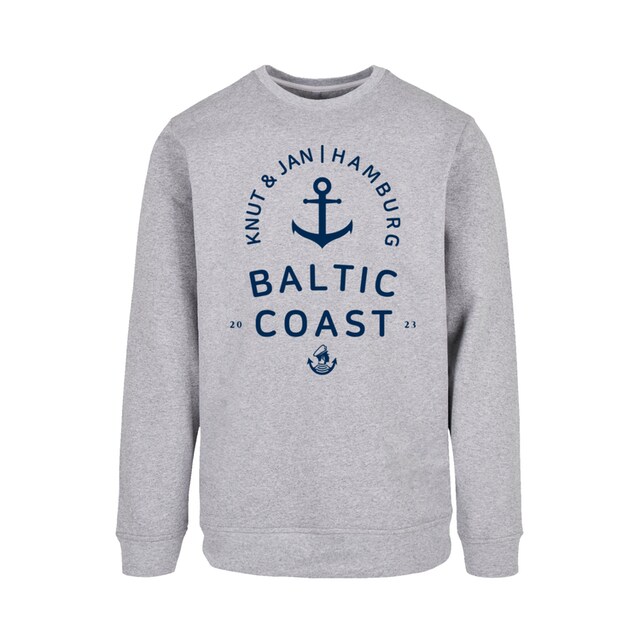 F4NT4STIC Kapuzenpullover »Ostsee Logo Knut & Jan Hamburg«, Print ▷  bestellen | BAUR