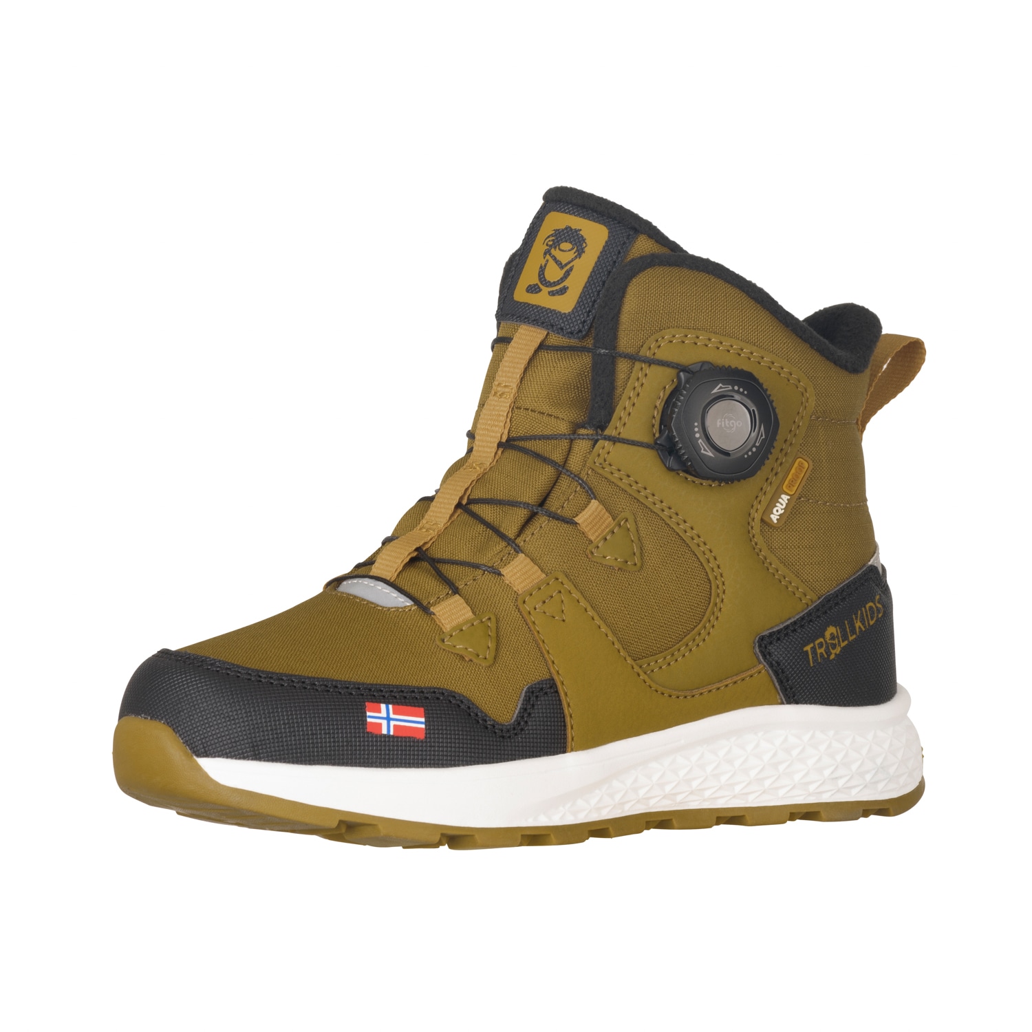 TROLLKIDS Winterstiefel "KIDS BERGEN WINTER MID CUT" Snowboots, Winterstiefel, Winterschuhe, für Kinder, wasserdicht