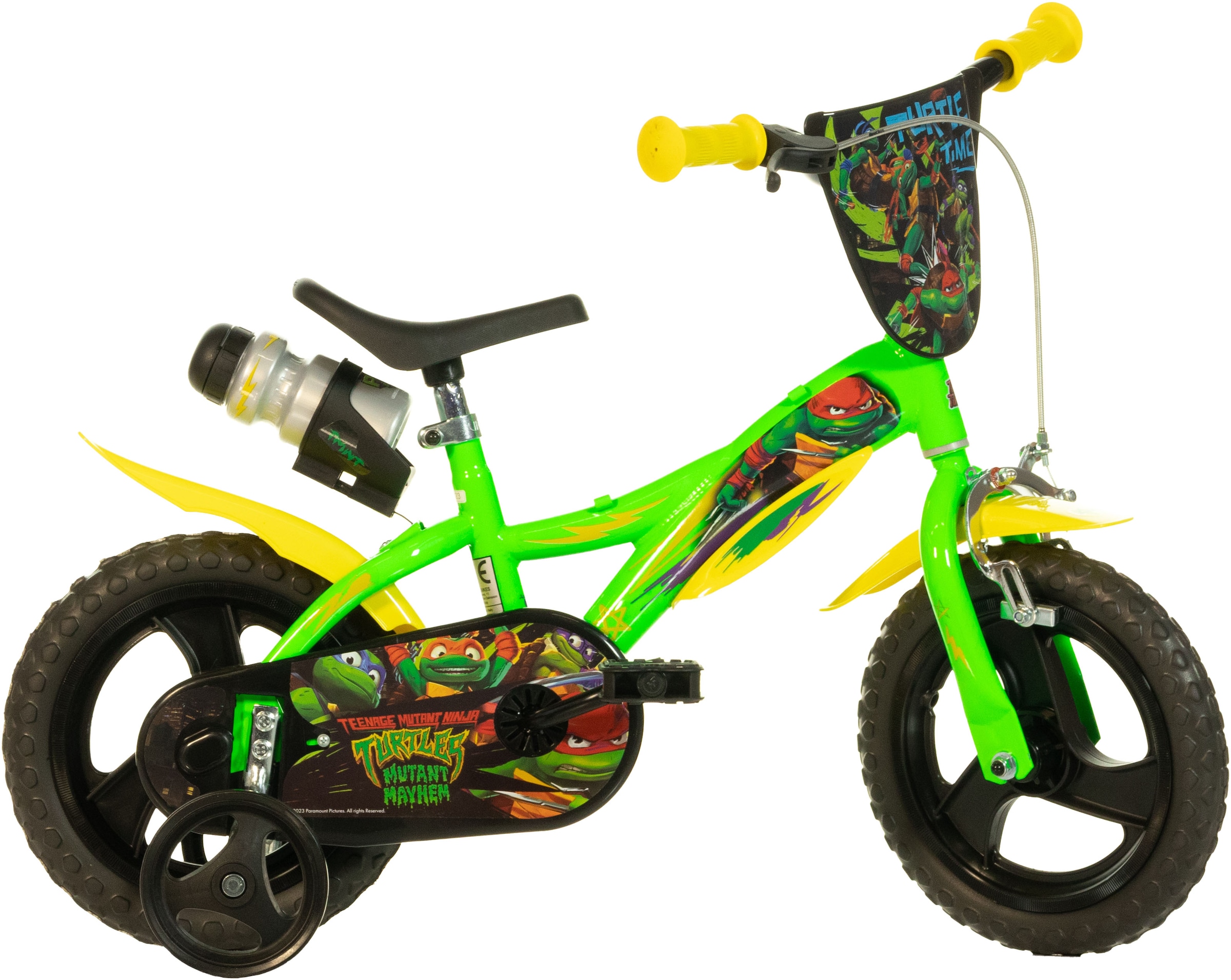 Dino Bikes "Turtles 12" Kinderfahrrad 2-4 Jahre" 1 Gang ohne Schaltung