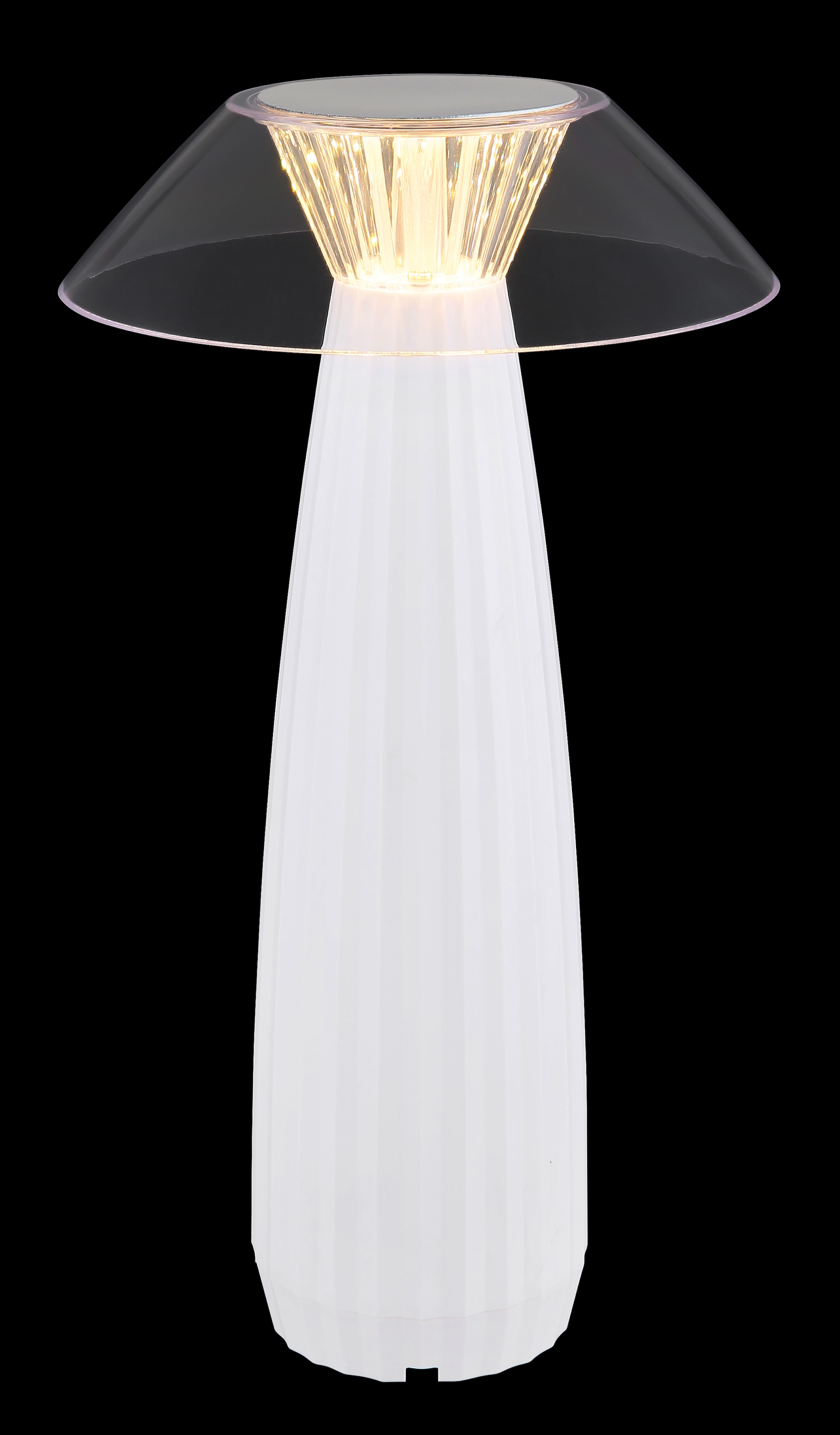 GLOBO LIGHTING Tischleuchte »ILLUMI« LED-Modul 1 Stk. Warmweiß Tischlampe Nachttischlampe Deko-Tischleuchte Schlafzimmer