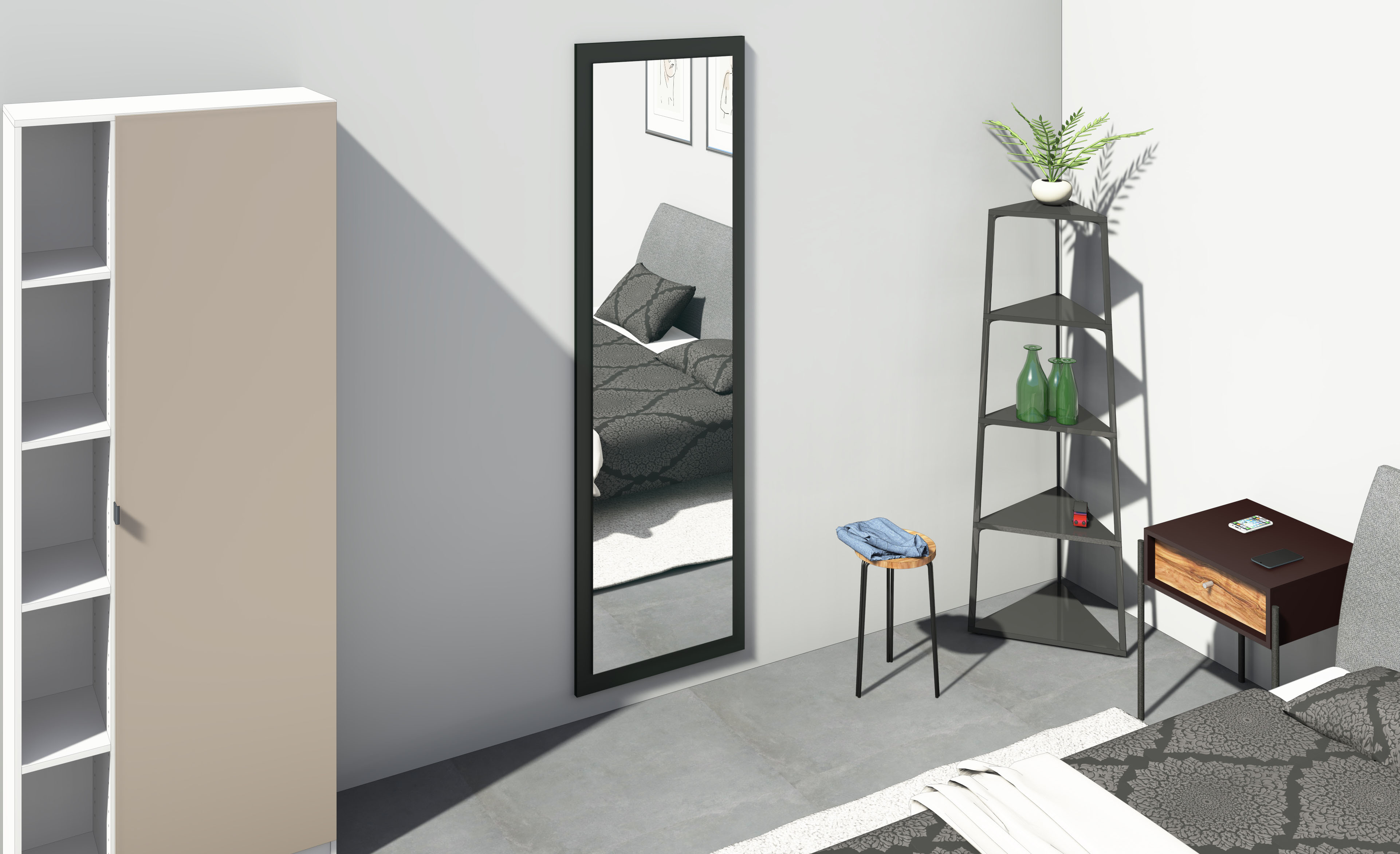 Thumbnail - borchardt Möbel Spiegel "Panama" Rahmen