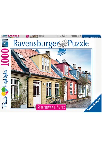 Puzzle »Häuser in Aarhus, Dänemark«