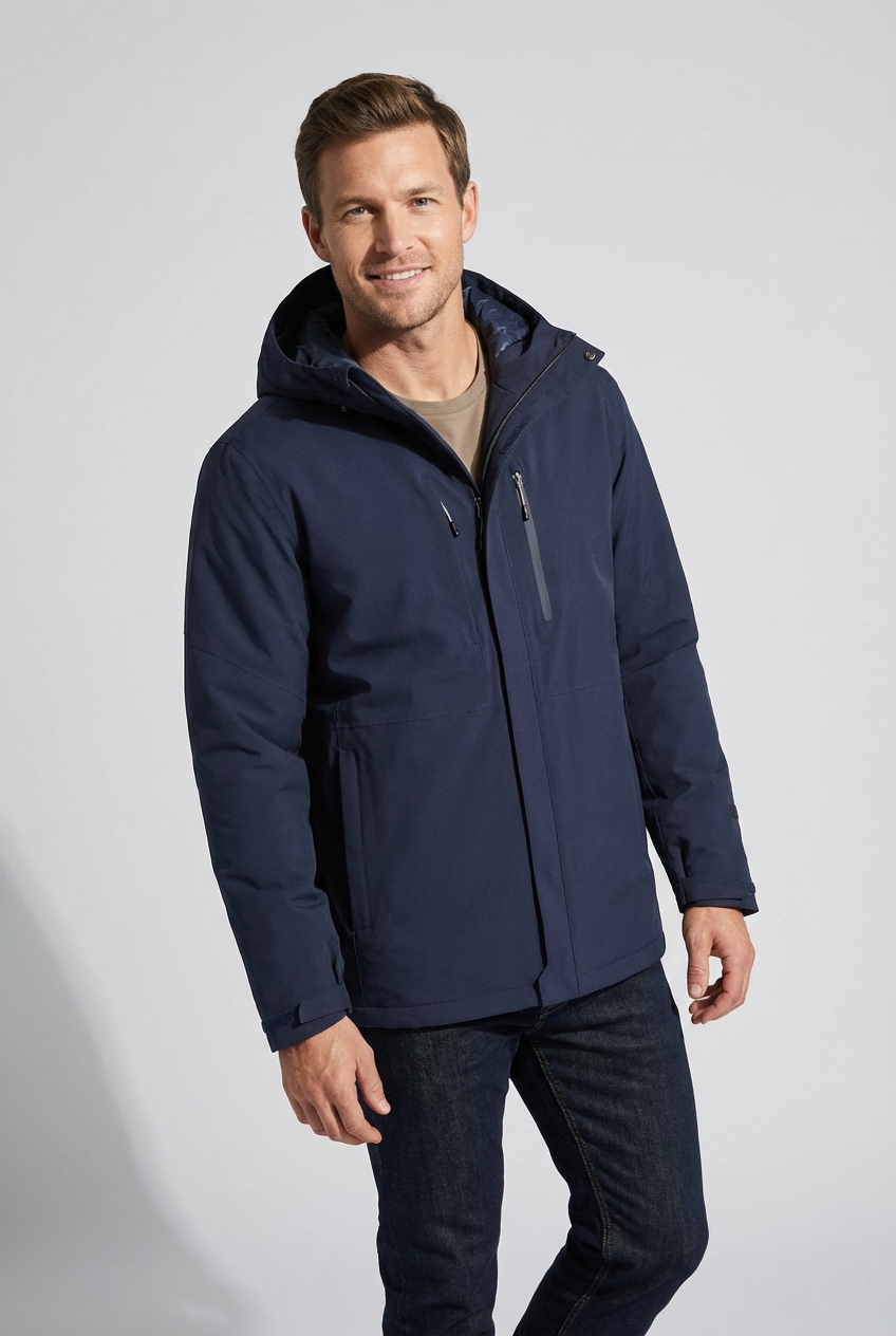 Icepeak Funktionsjacke "BAKERHILL" wasserdicht, aus Polyester und Elasthan, atmungsaktiv
