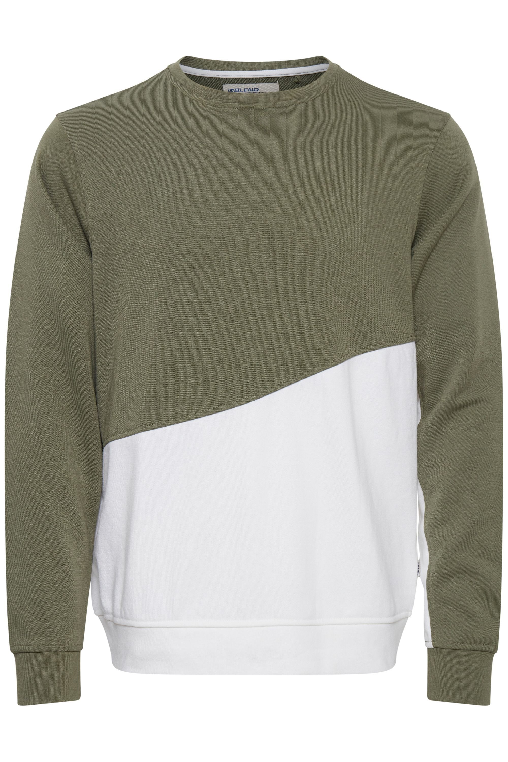 Blend Longpullover "BHSweatshirt" Sweat Pullover im Colorblock-Look günstig online kaufen