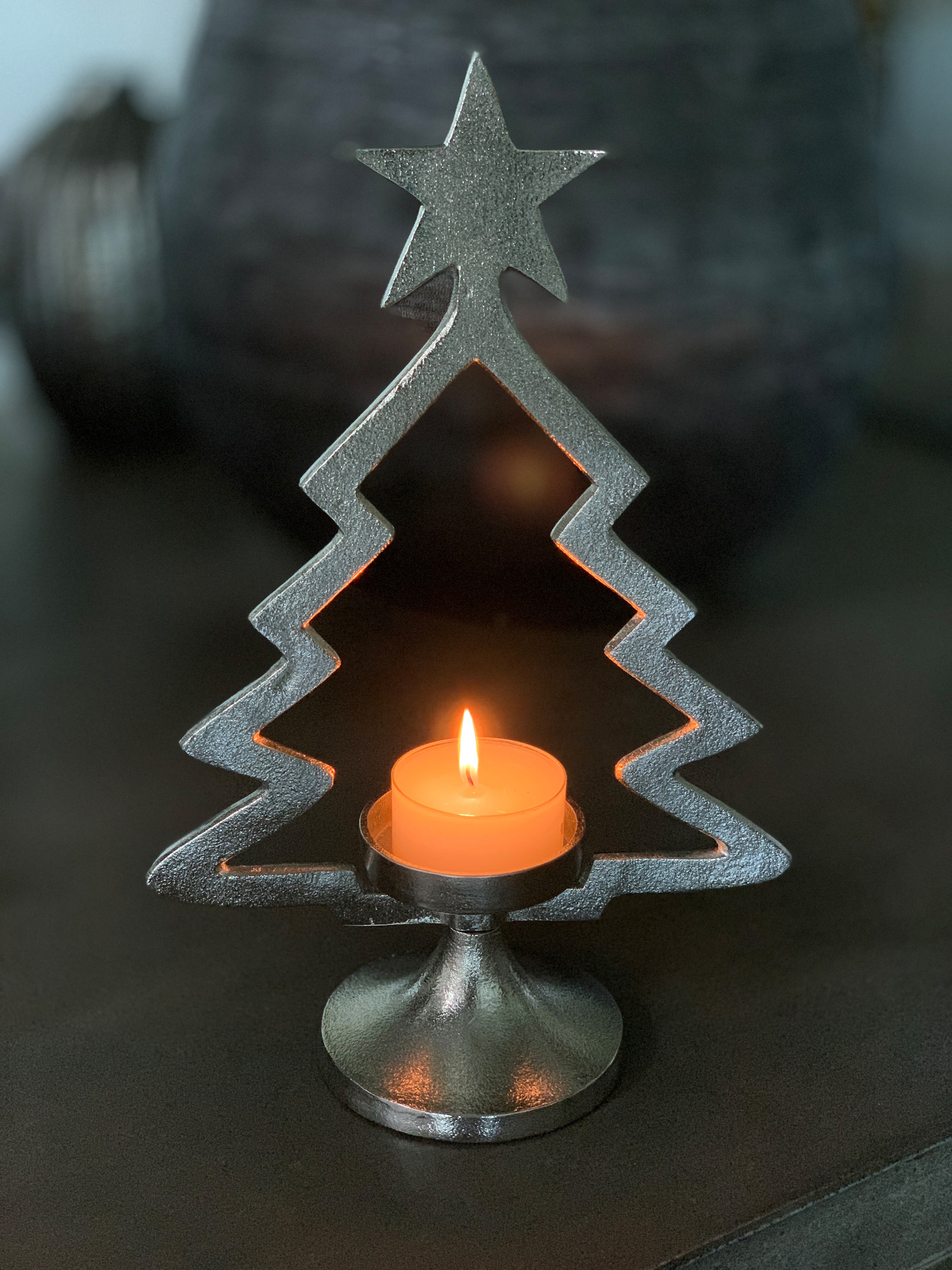 Kerzenhalter »Weihnachtsdeko«, (1 St.)