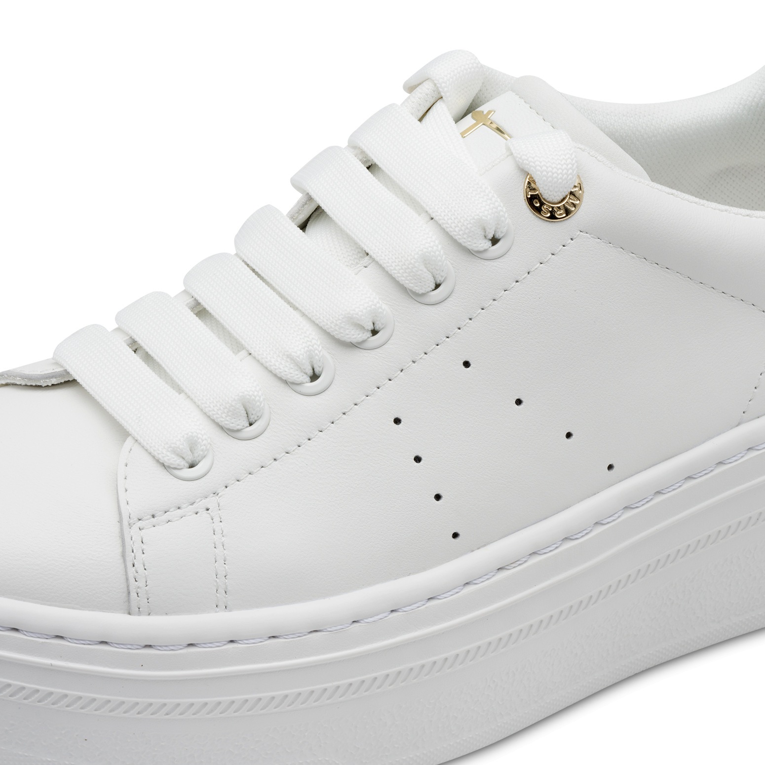 Thumbnail - Tamaris Plateausneaker, Schnürschuh, Halbschuh mit auffälligen Schmucksteinen an der Ferse