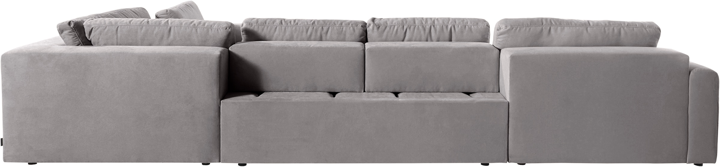 Places of Style Wohnlandschaft »Bloomfield, Mega Polsterprogramm, Breite 405cm, viel Platz, U-Form«, mit extra tiefer Sitzfläche, wahlweise mit Sitztiefenverstellung
