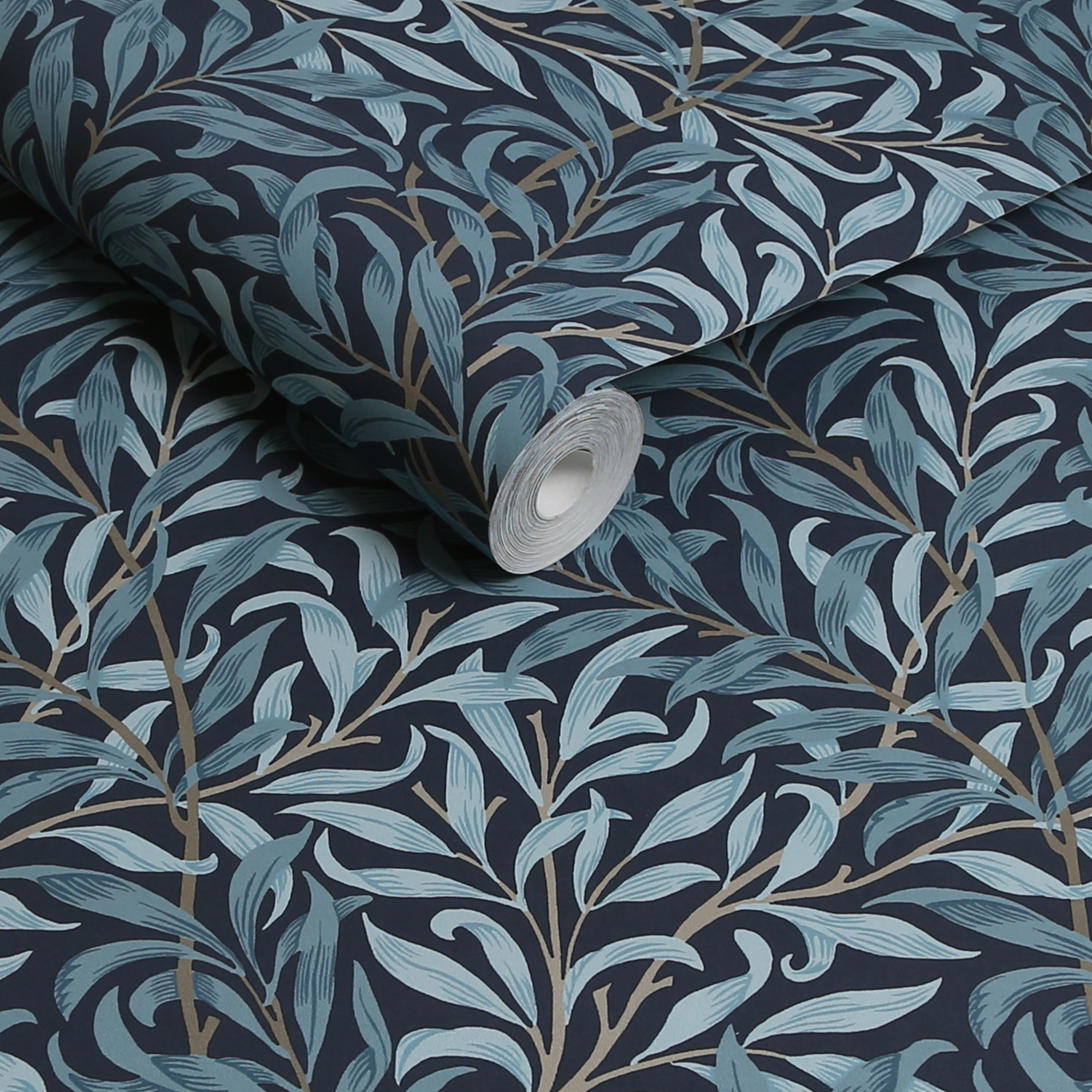WILLIAM MORRIS AT HOME Vliestapete »Willow Bough« Retro glatt 10mx52cm (ca. 5m2)