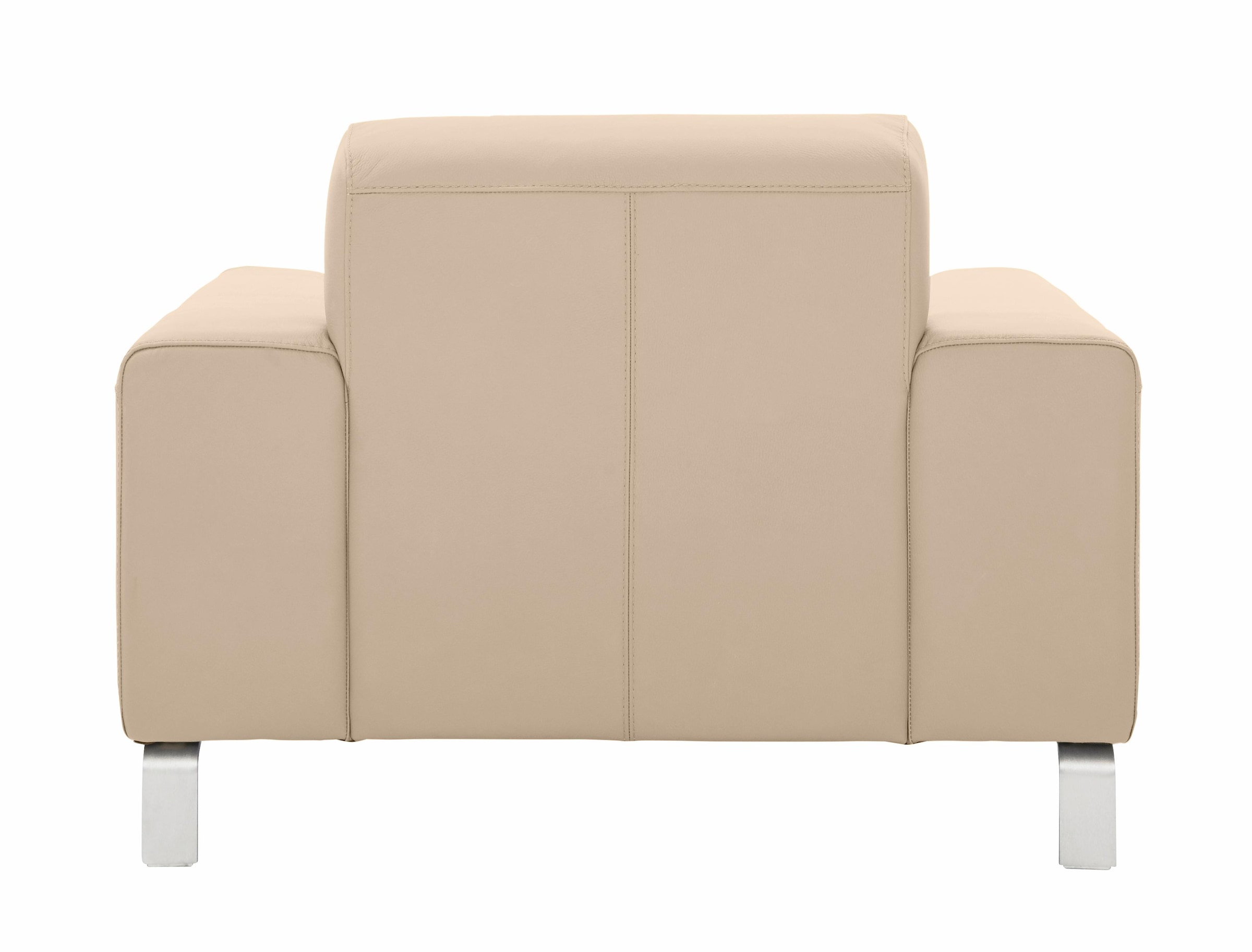 CALIA ITALIA Sessel »Simon Loungesessel, Designsessel, sehr bequem«, in zwei Lederqualitäten