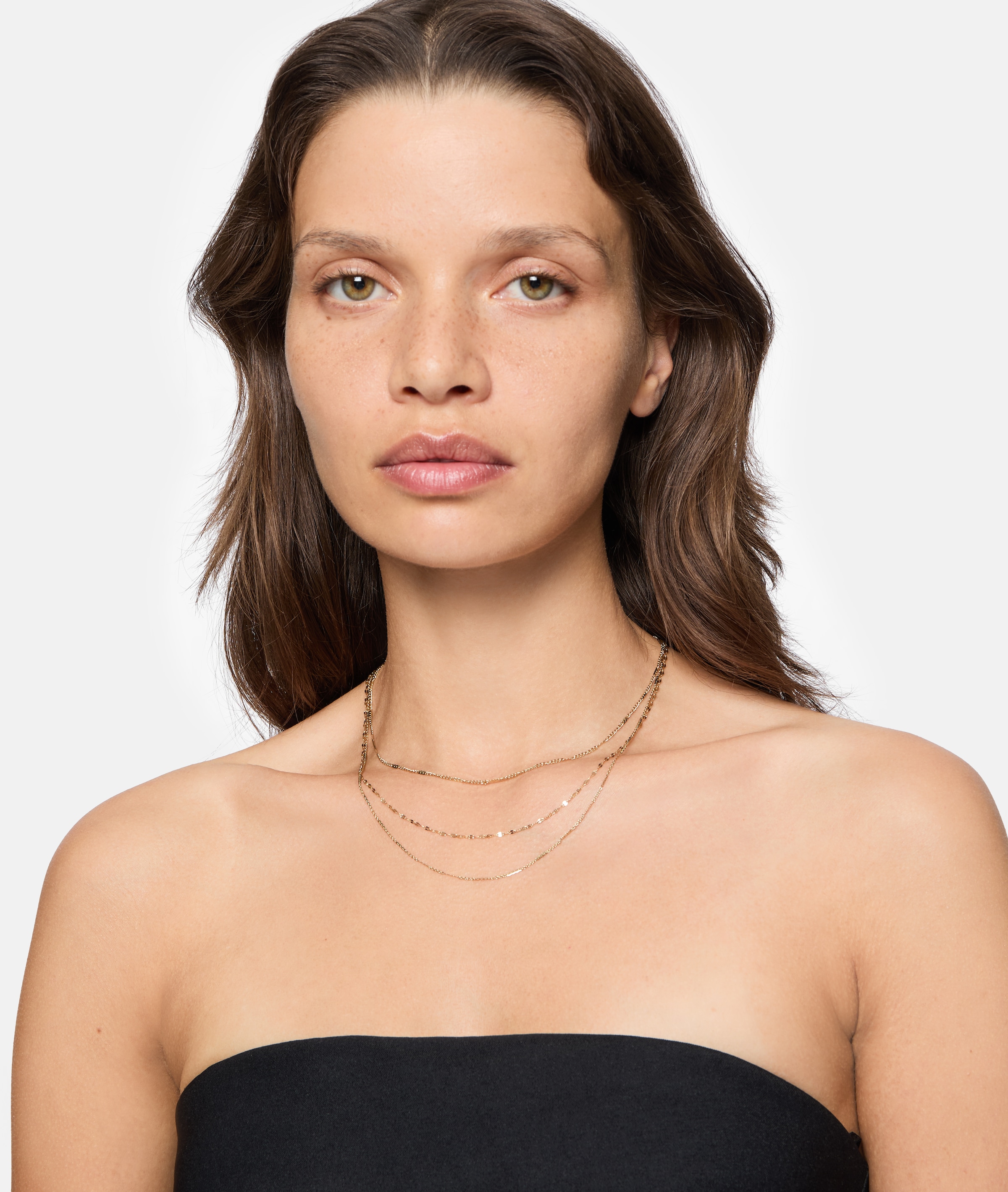 Liebeskind Berlin Kette ohne Anhänger »Schmuck Edelstahl Sparkling With Layers LJ-1459 LJ-1460 LJ-1461«