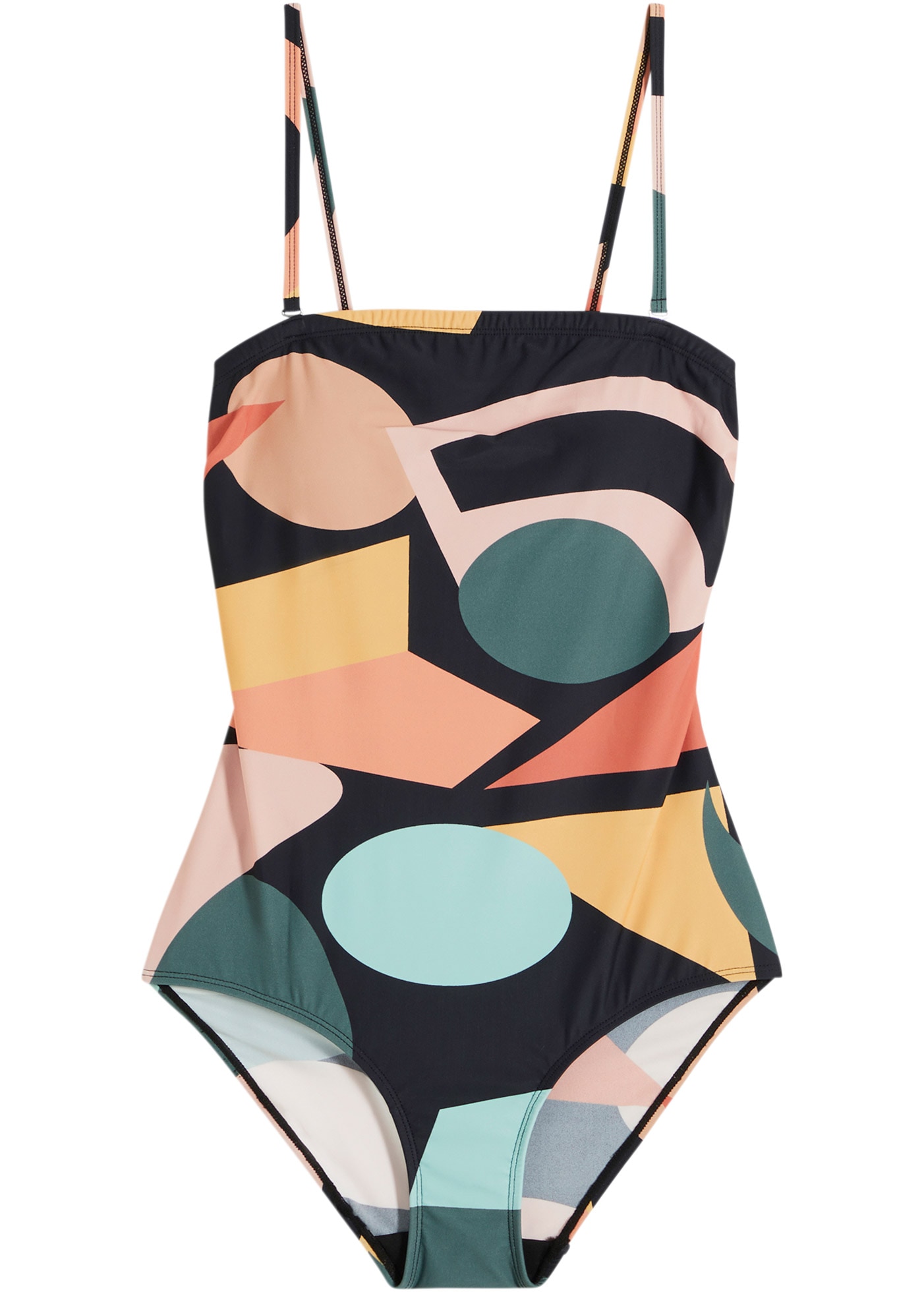 bonprix Badeanzug bequeme Passform, leichte Formkraft, elastisches Material