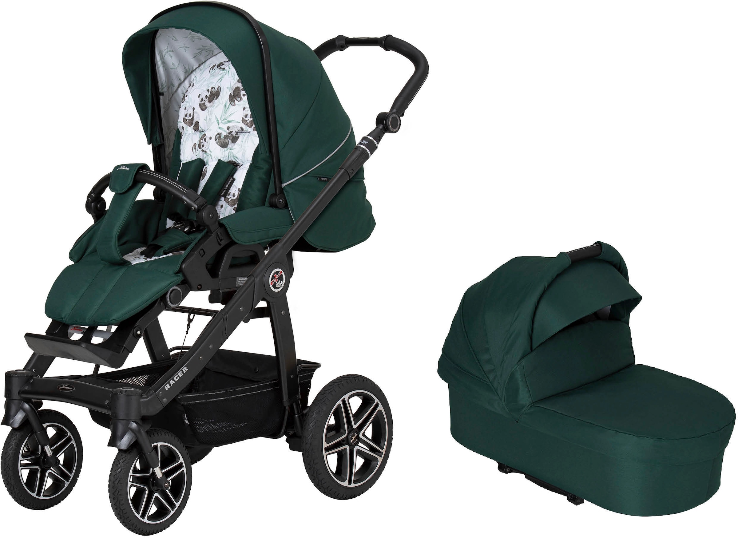 Kombi-Kinderwagen »Racer GTS - Casual Collection«, 22 kg, mit Falttasche Trend; Made...