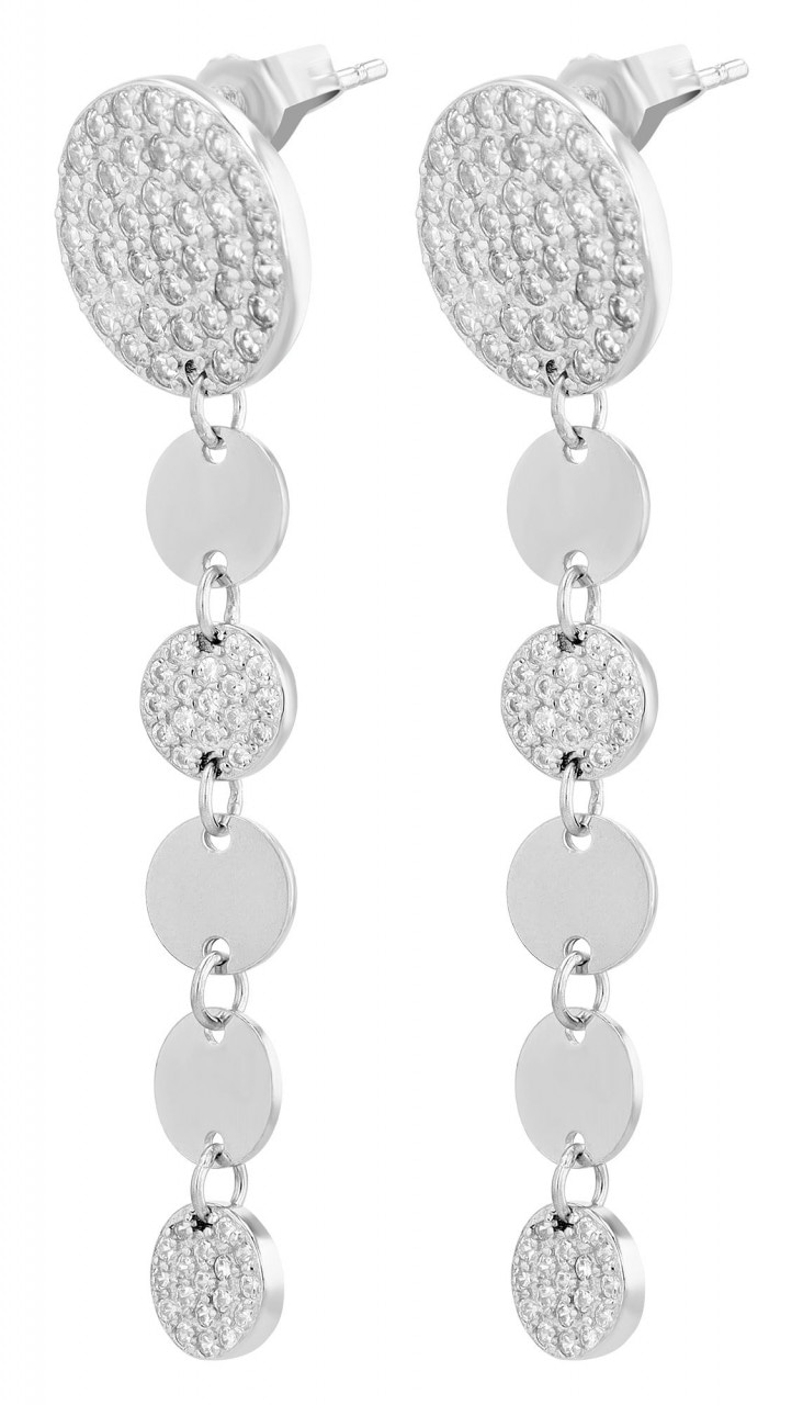 Adelia´s Paar Ohrhänger »Damen Ohrstecker aus 925 Sterling Silber und Zirkonia«