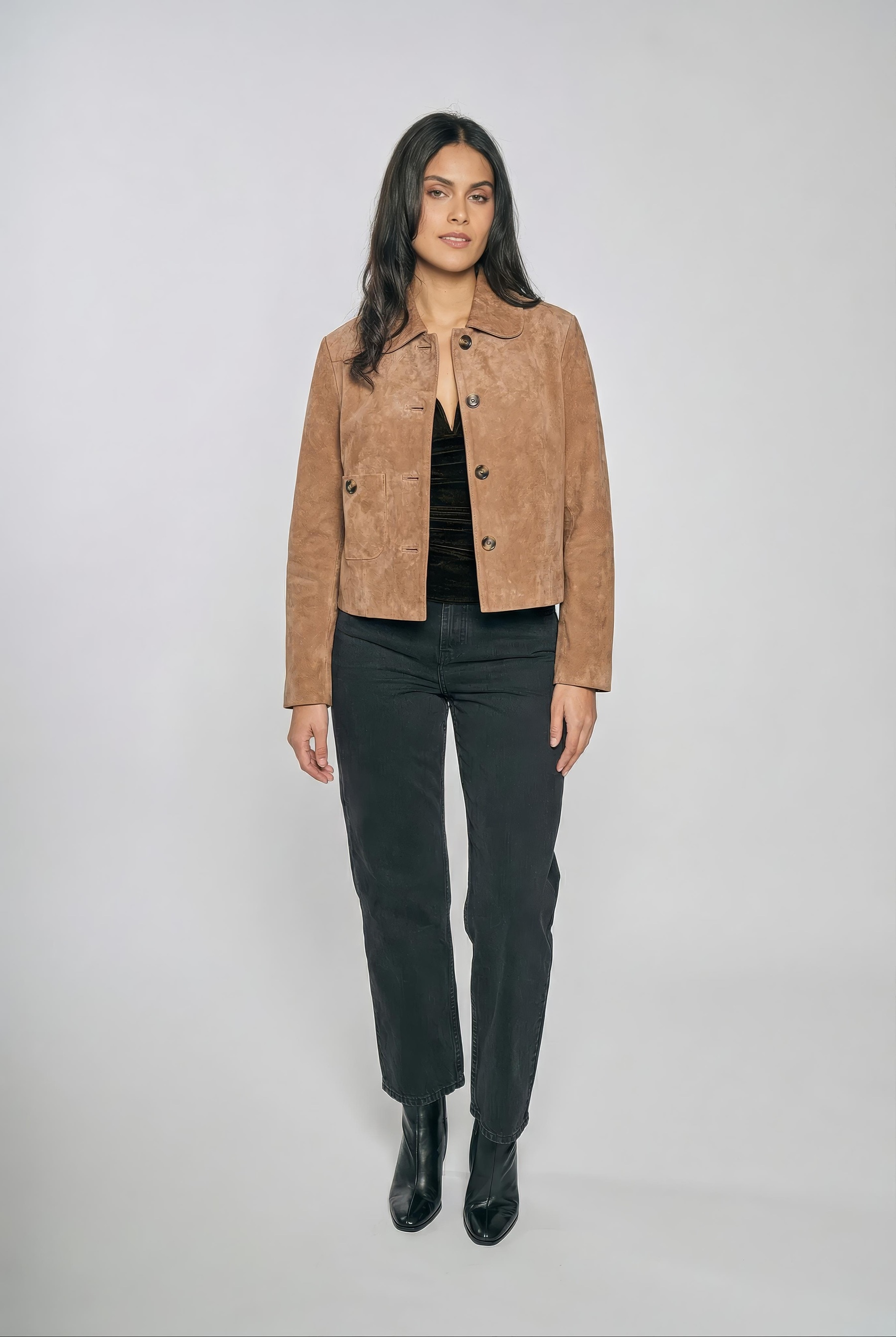 Freaky Nation Lederjacke »Velvy-FN«