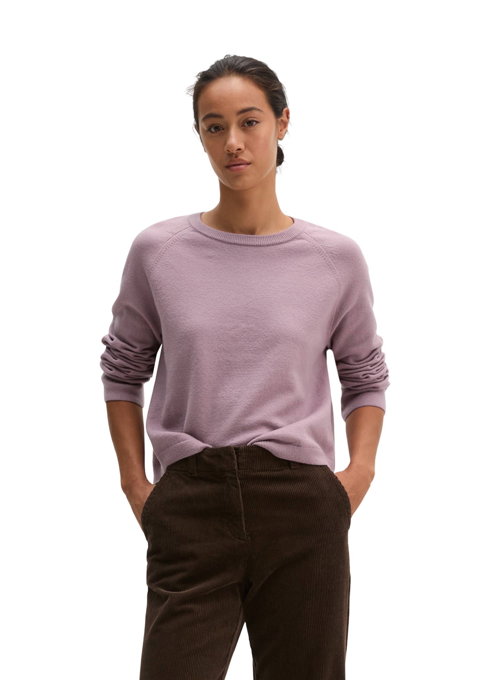 Marc O'Polo Strickpullover »aus Cotton Wool Stretch«