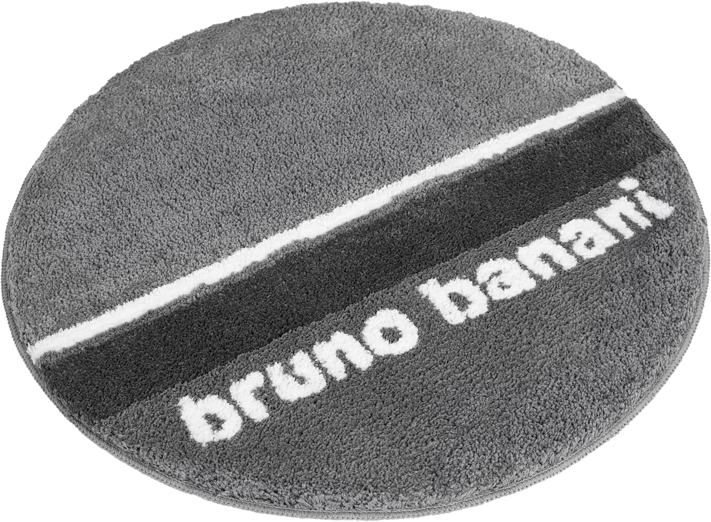 Bruno Banani Badematte "Maja", Höhe 20 mm, rutschhemmend beschichtet, fußbodenheizungsgeeignet-strapazierfähig-schnell t