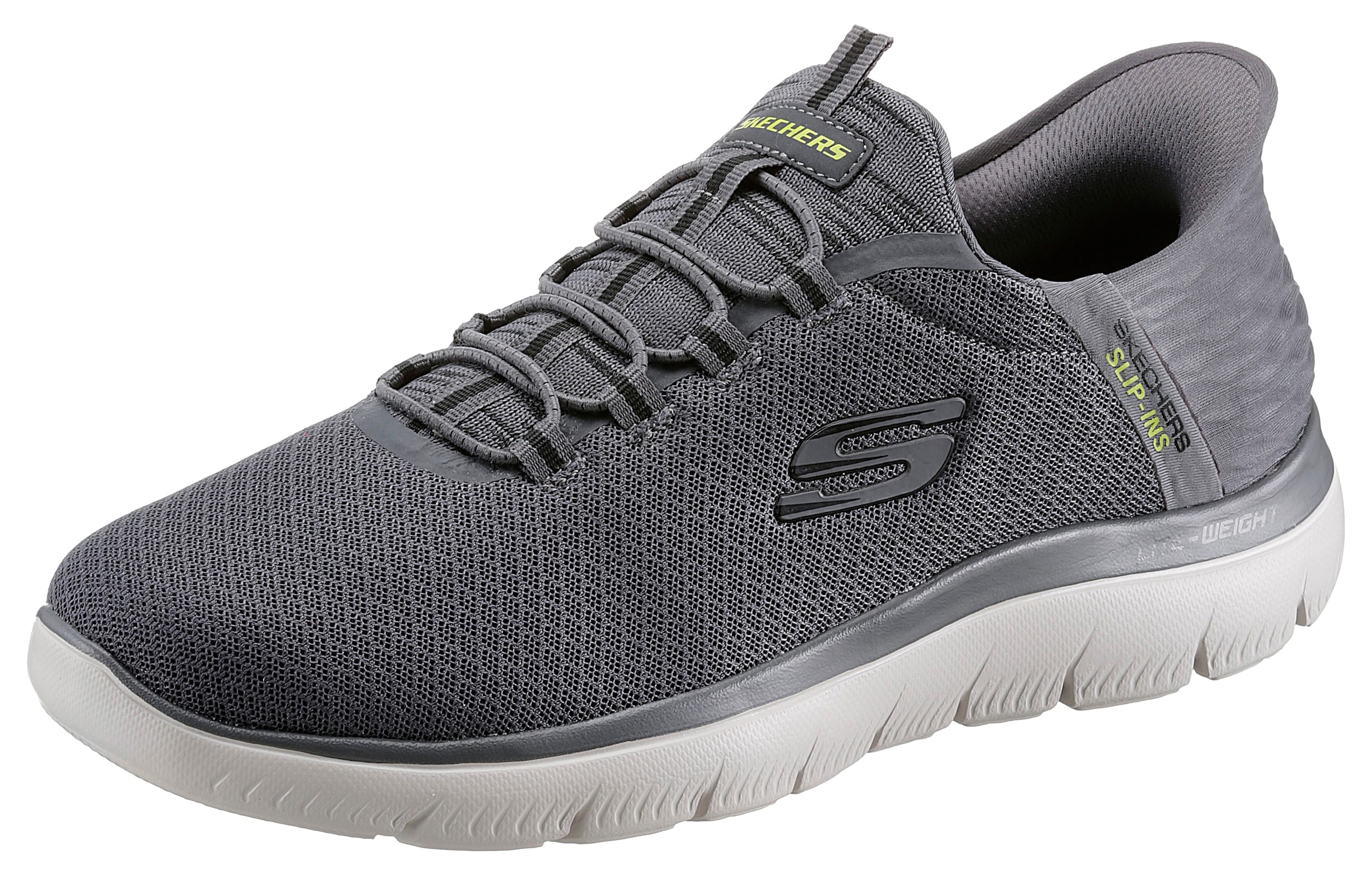 Skechers Slip-On Sneaker "SUMMITS-HIGH RANGE", Freizeitschuh mit Slip Ins-Fersenpart für einen leichten Einstieg