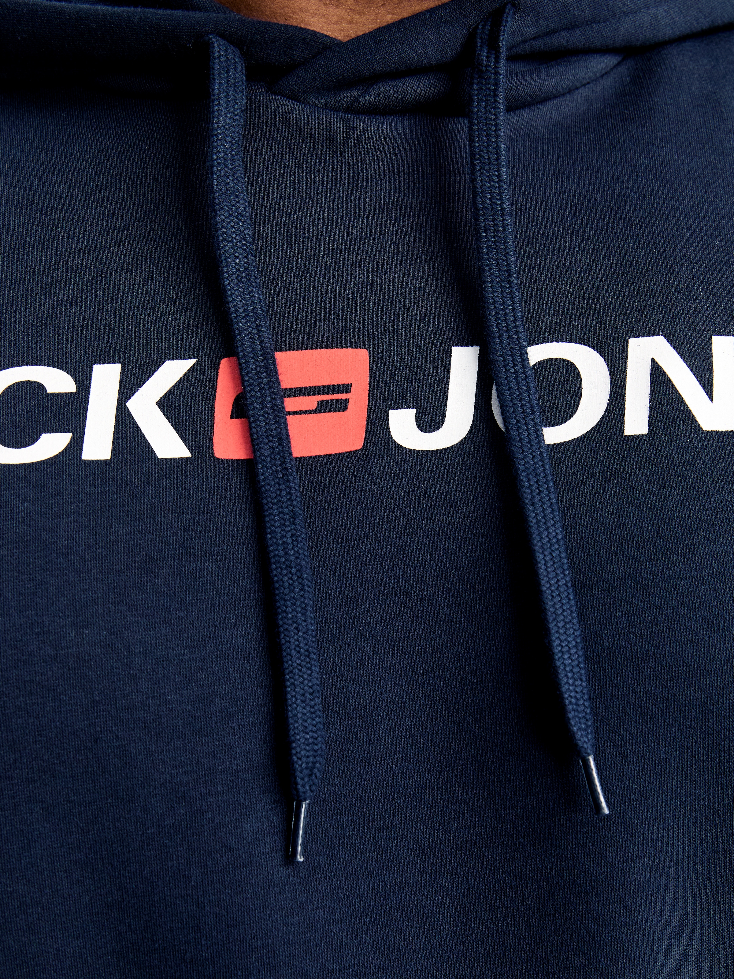 Jack & Jones PlusSize Kapuzensweatshirt »JJECORP OLD LOGO SWEAT HOOD NOOS PLS«, mit Logo Print