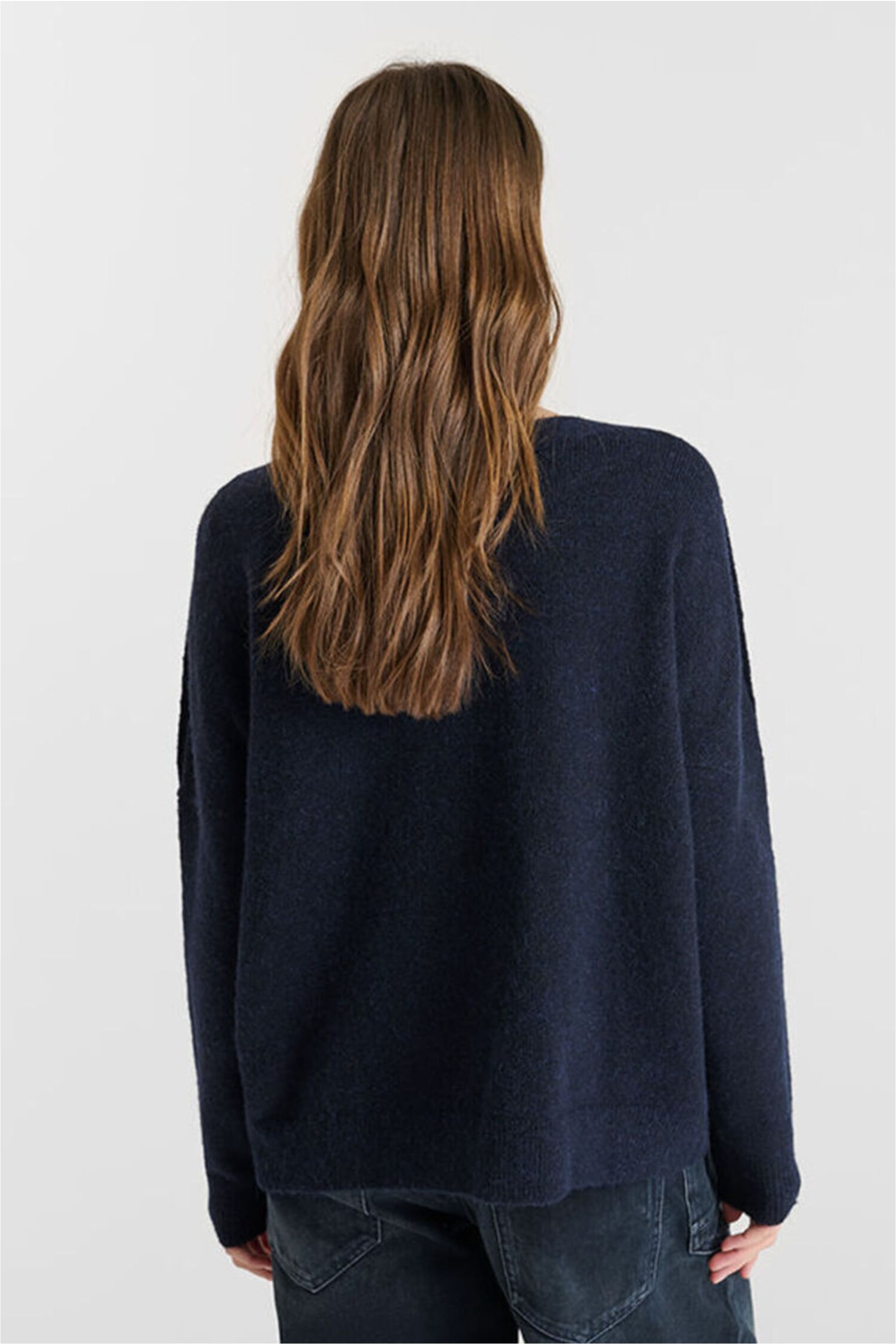 Le Temps Des Cerises Strickpullover »GALLI« mit Knopf-Elementen und Front-Schriftzug