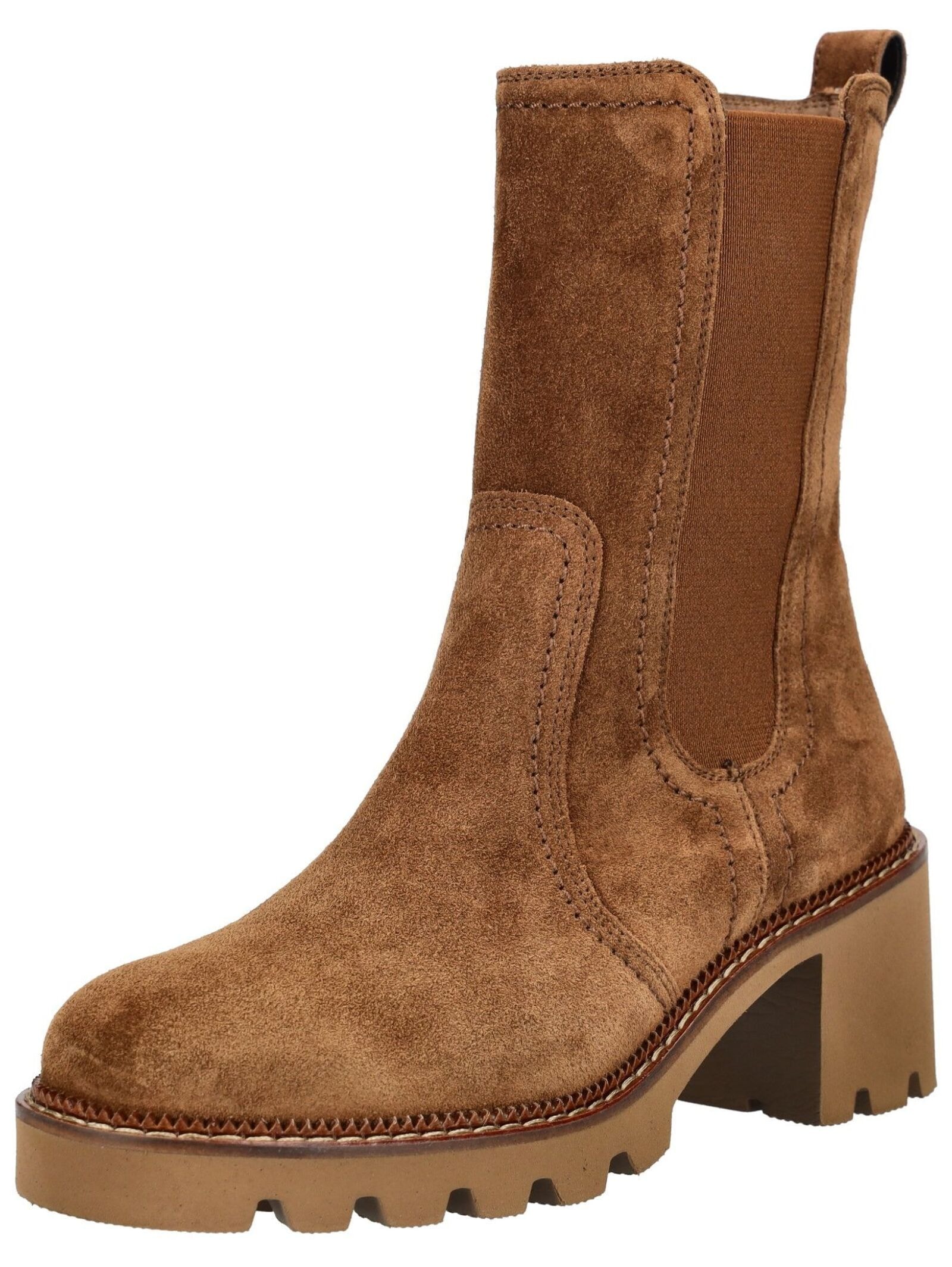 Paul Green Stiefelette "Paul Green Stiefelette Veloursleder/Textil" günstig online kaufen